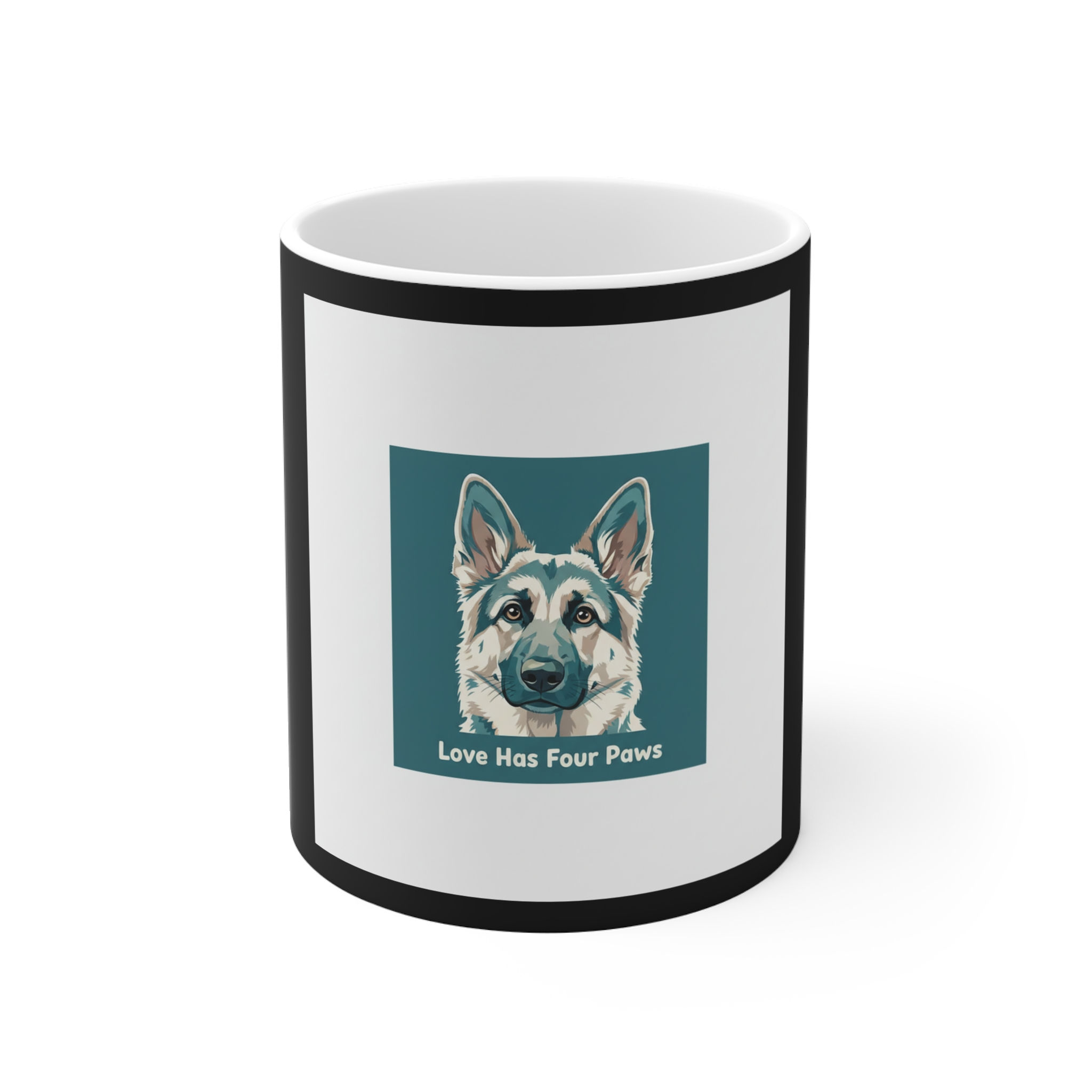 German Shepherd Mug 11oz – Love Has Four Paws