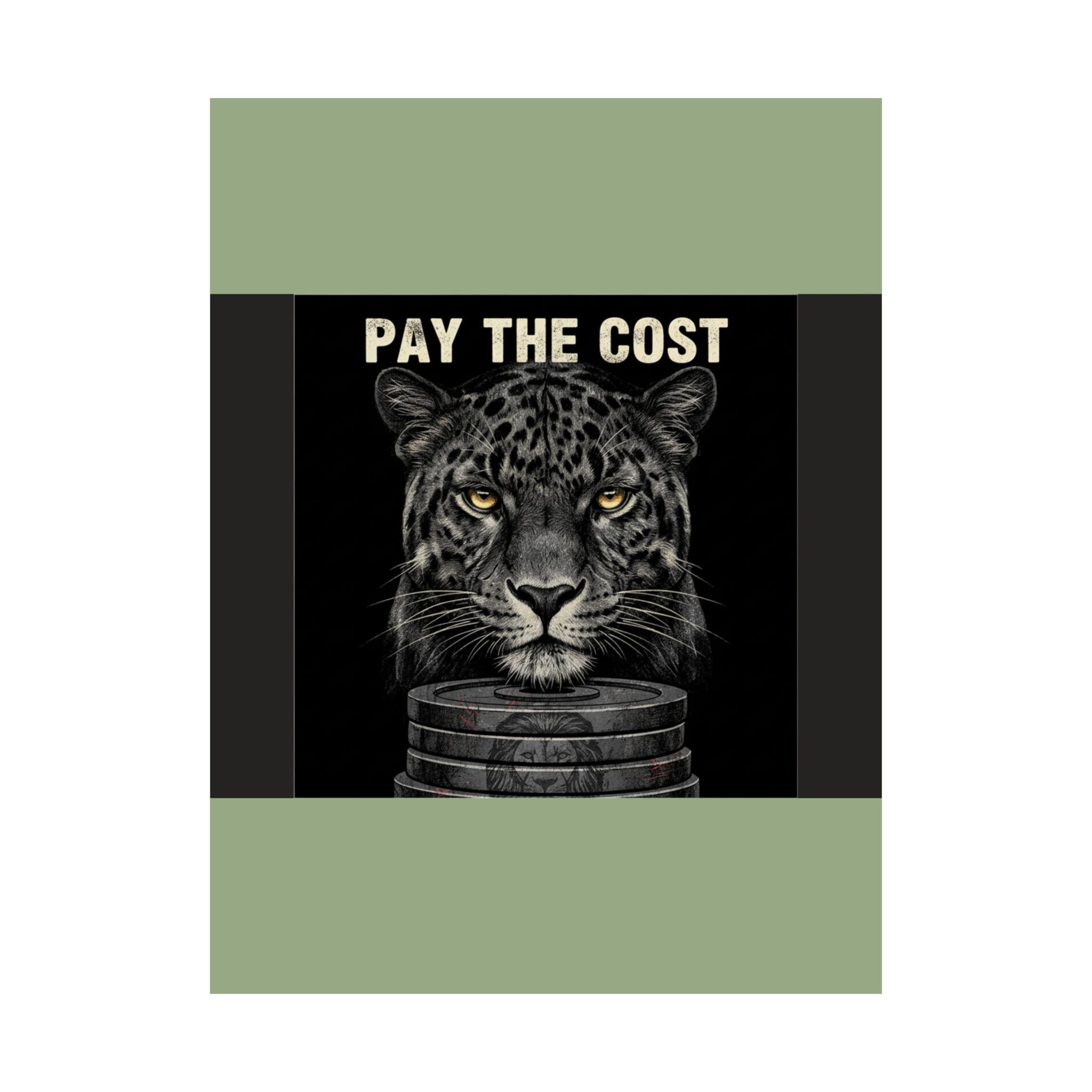 Panther Poster 18x24 – Pay the Cost