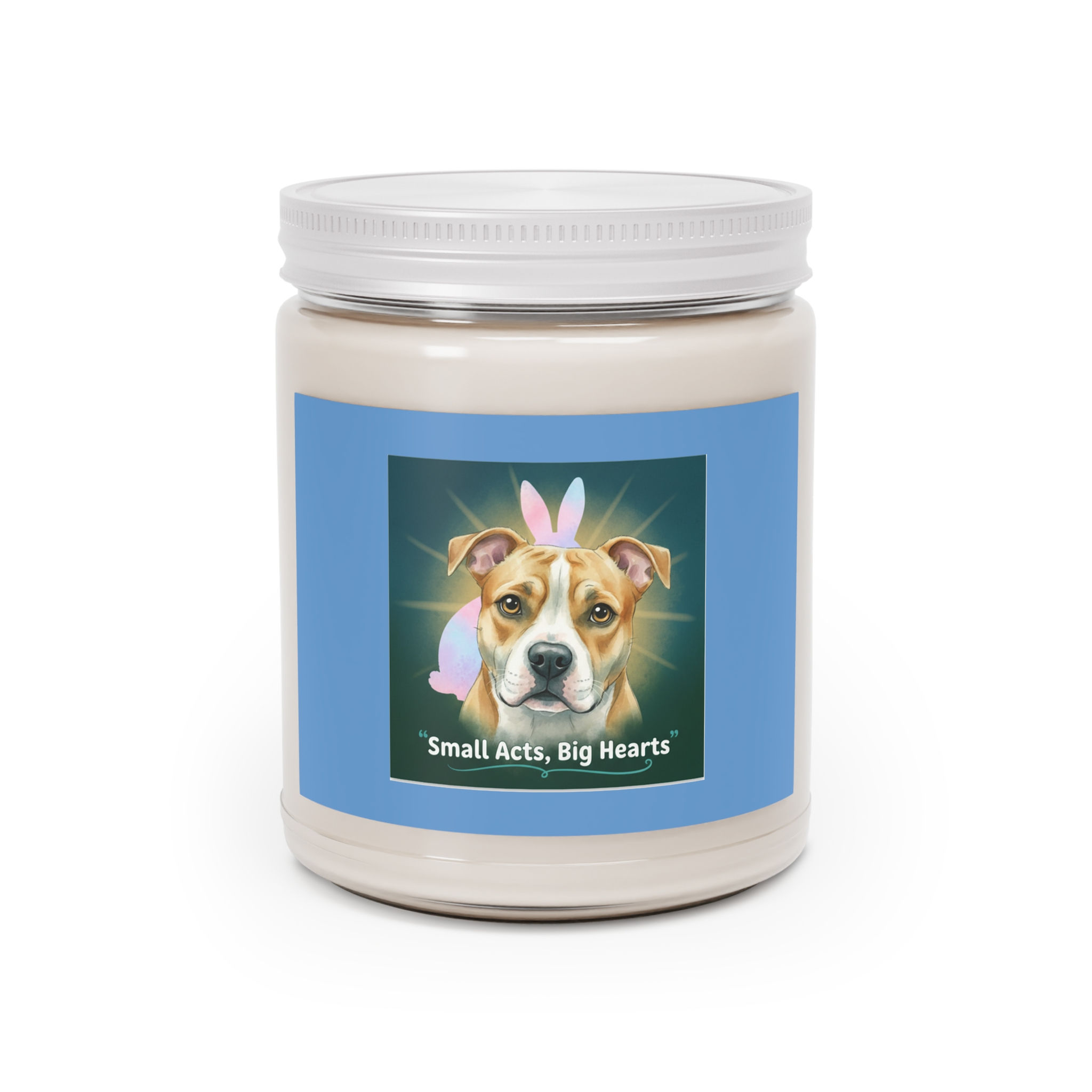 Pitbull Scented Candle – Small Acts Big Hearts