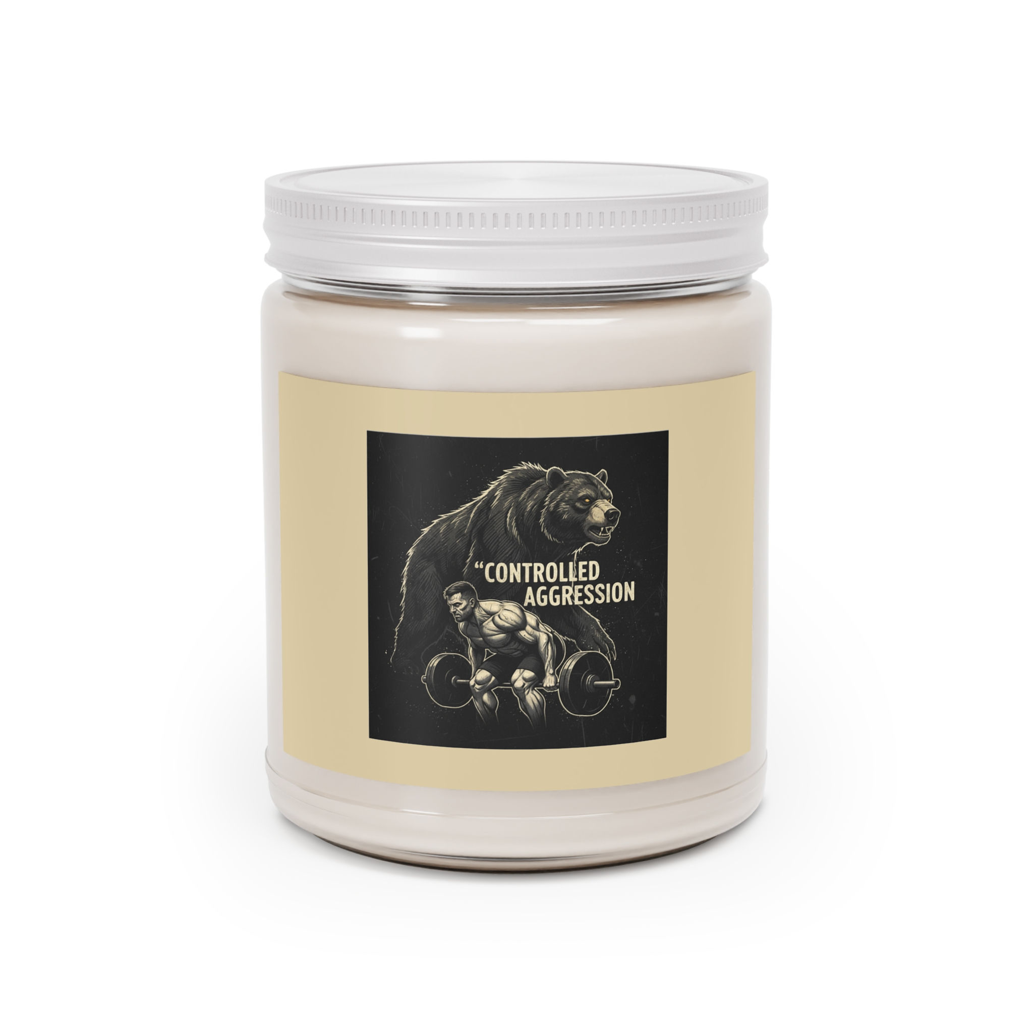 Bear Scented Candle – Controlled Aggression