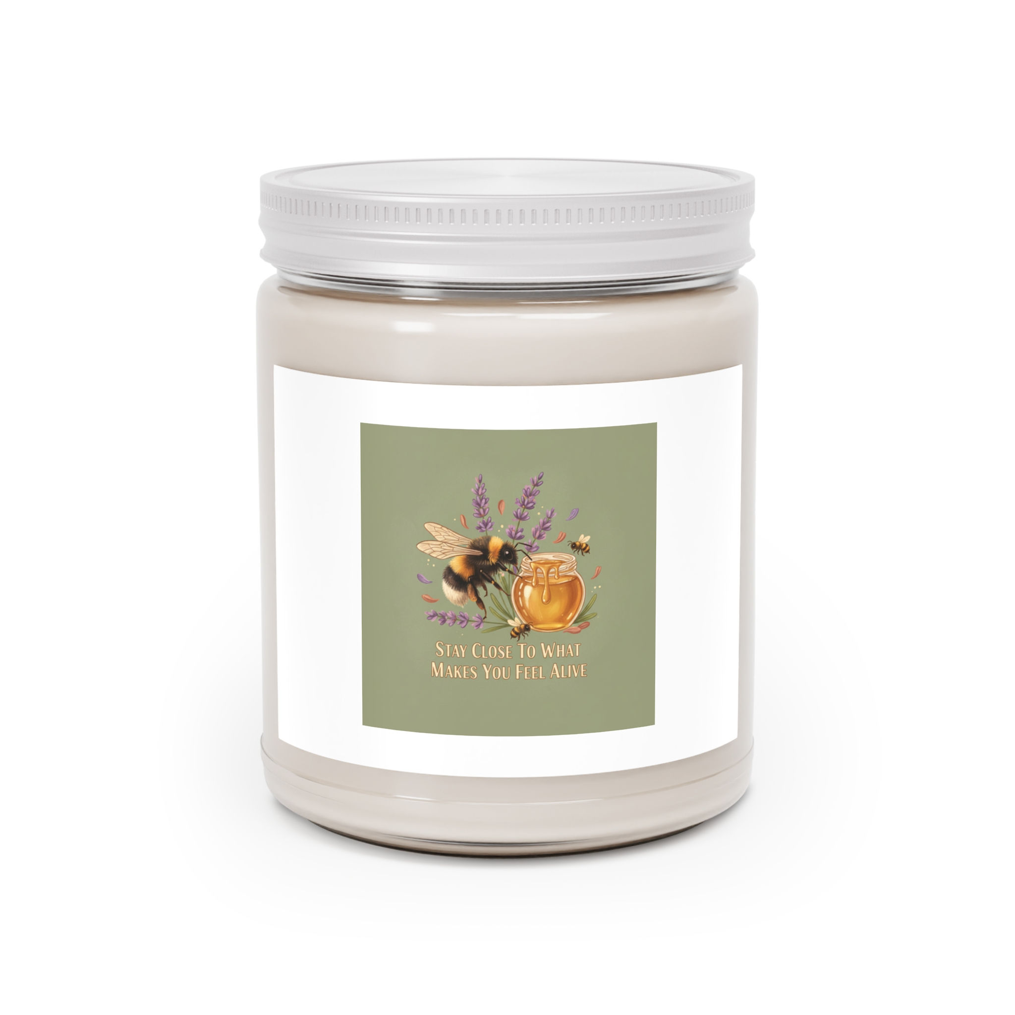 Bumblebee Scented Candle – Stay Close to What Makes You Feel Alive