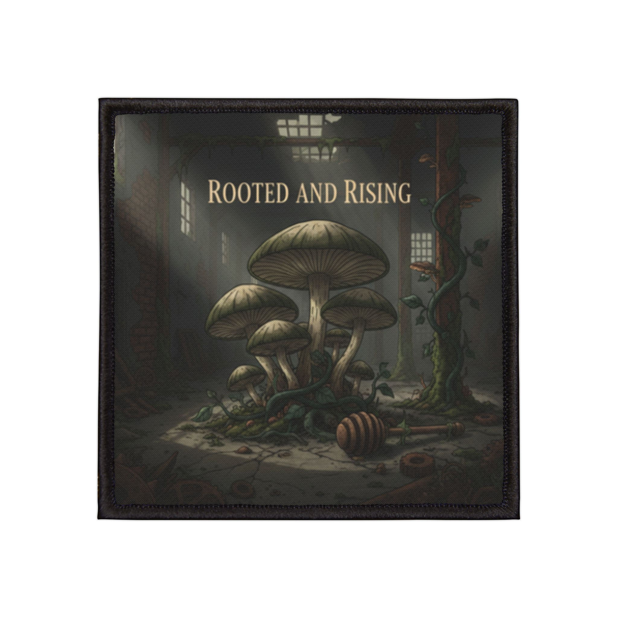 Fungi Iron-On Patch – Rooted and Rising