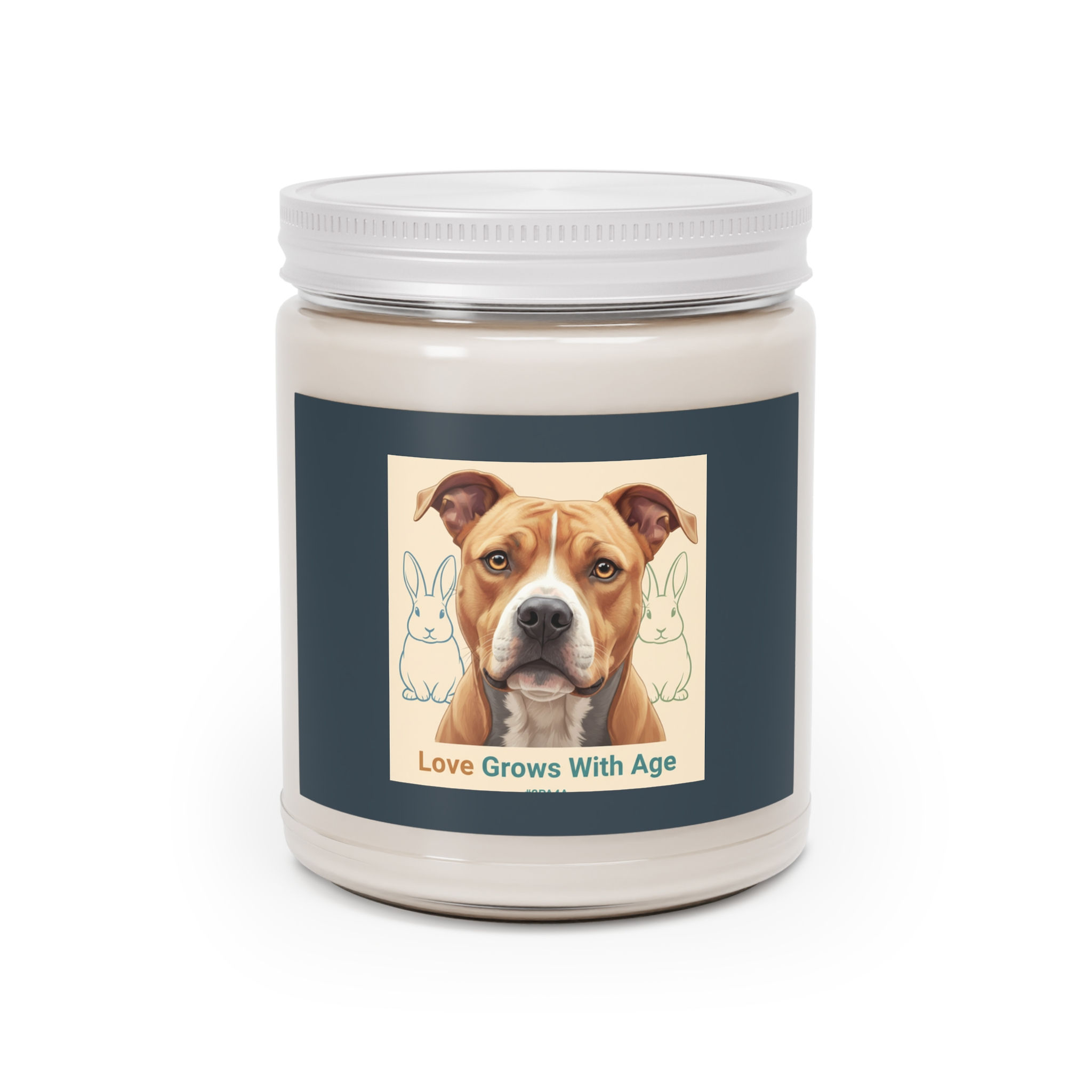 Pitbull Scented Candle – Love Grows With Age