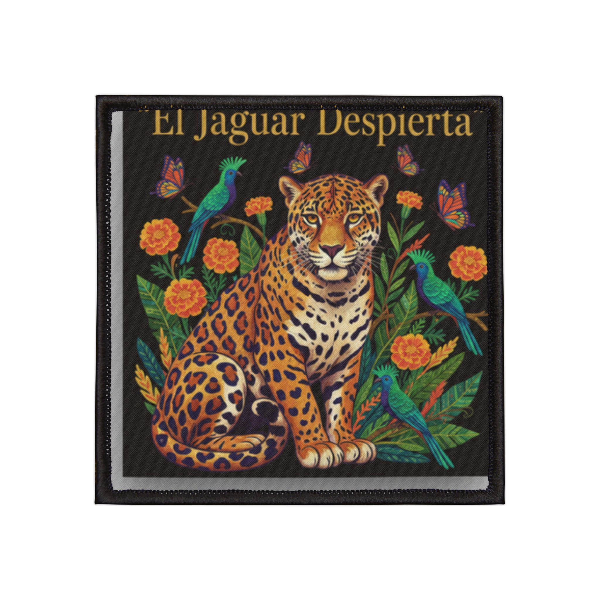 Jaguar Quetzal Birds Mariposas Iron-On Patch – El Jaguar Despierta