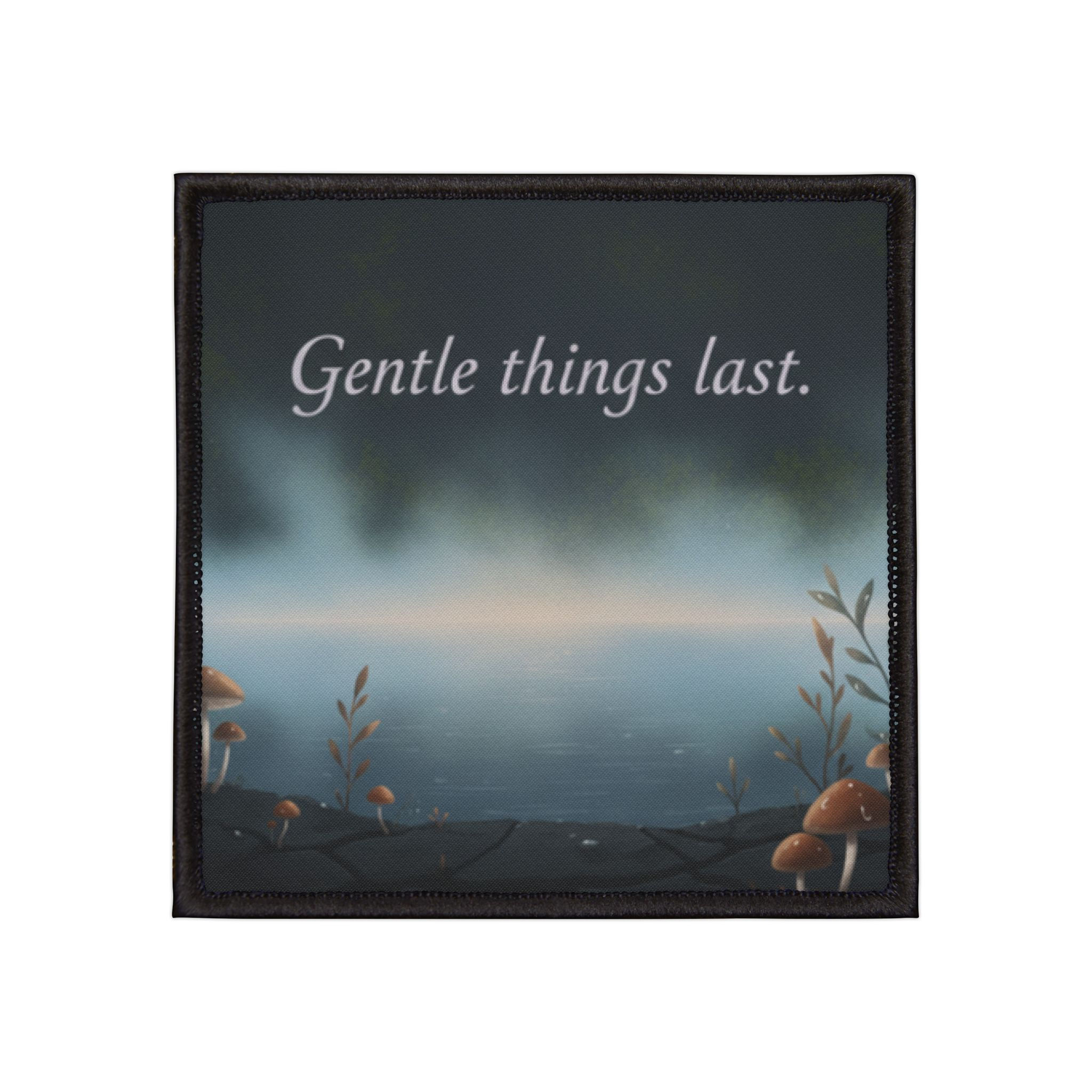 Mushrooms And Plants Iron-On Patch – Gentle Things Last