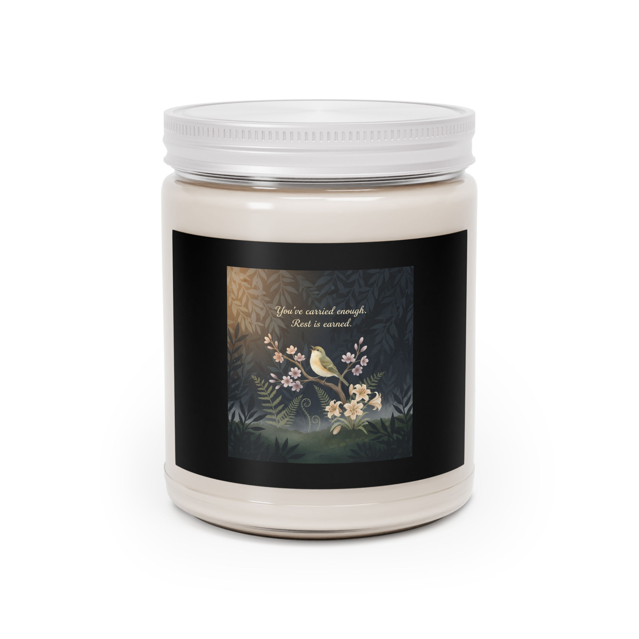 Songbird Scented Candle – Youve Carried Enough Rest is Earned