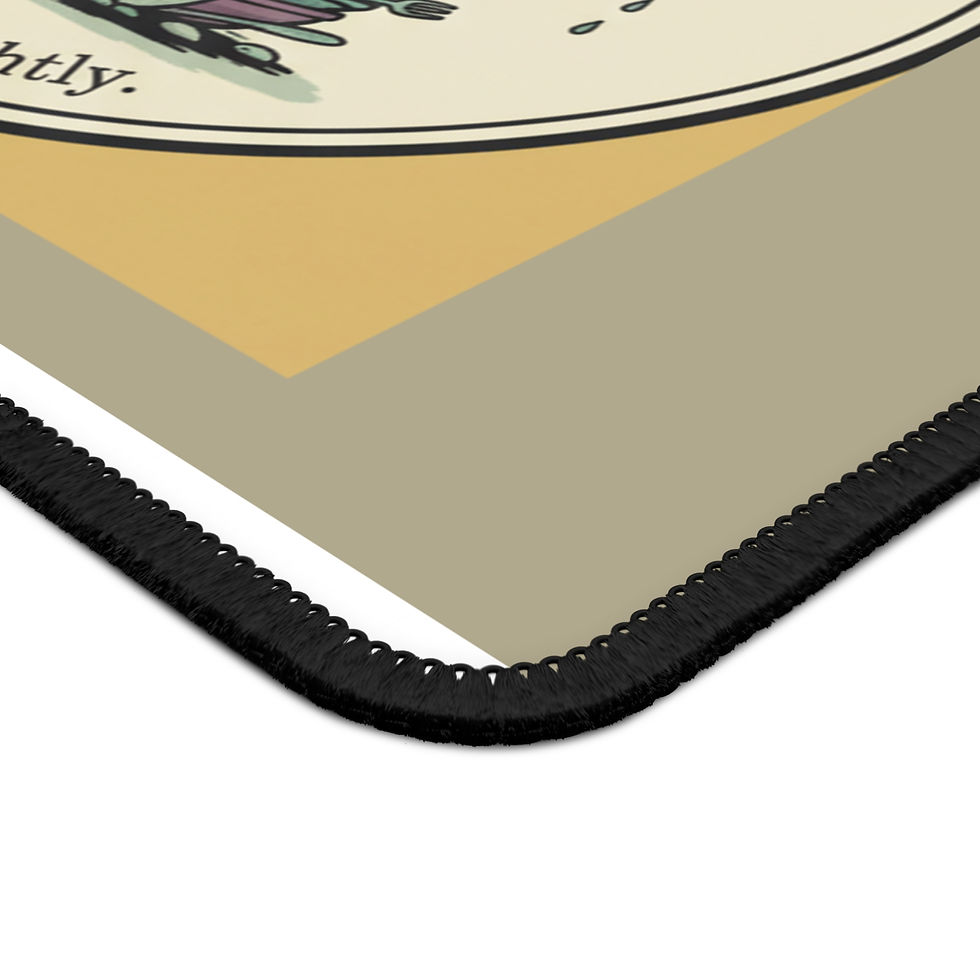 Thumbnail: Dishes Golem Mouse Pad – The Dishes Golem Regenerates Nightly