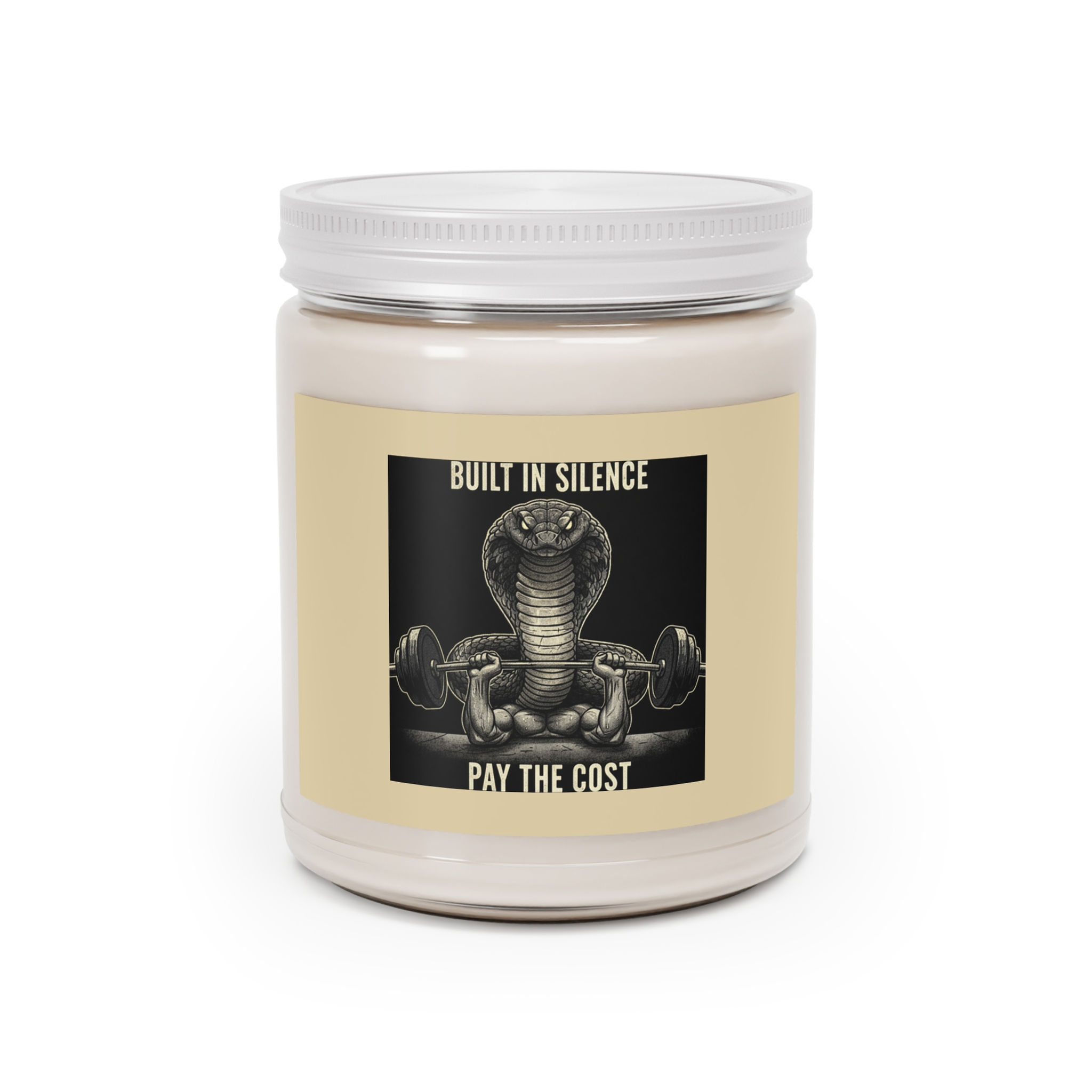 Cobra Scented Candle – Built in Silence Pay the Cost