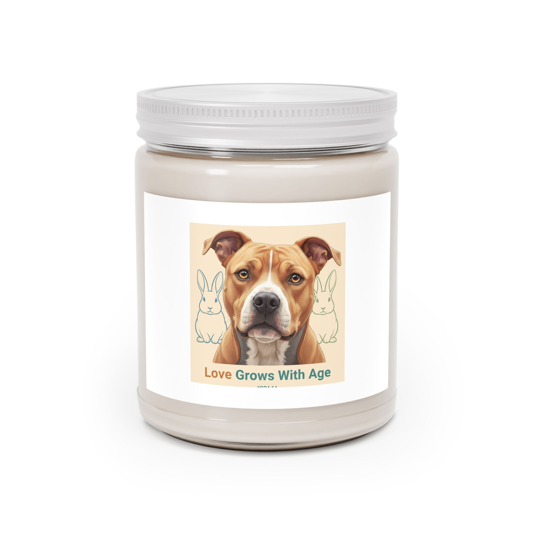 Pitbull Scented Candle – Love Grows With Age