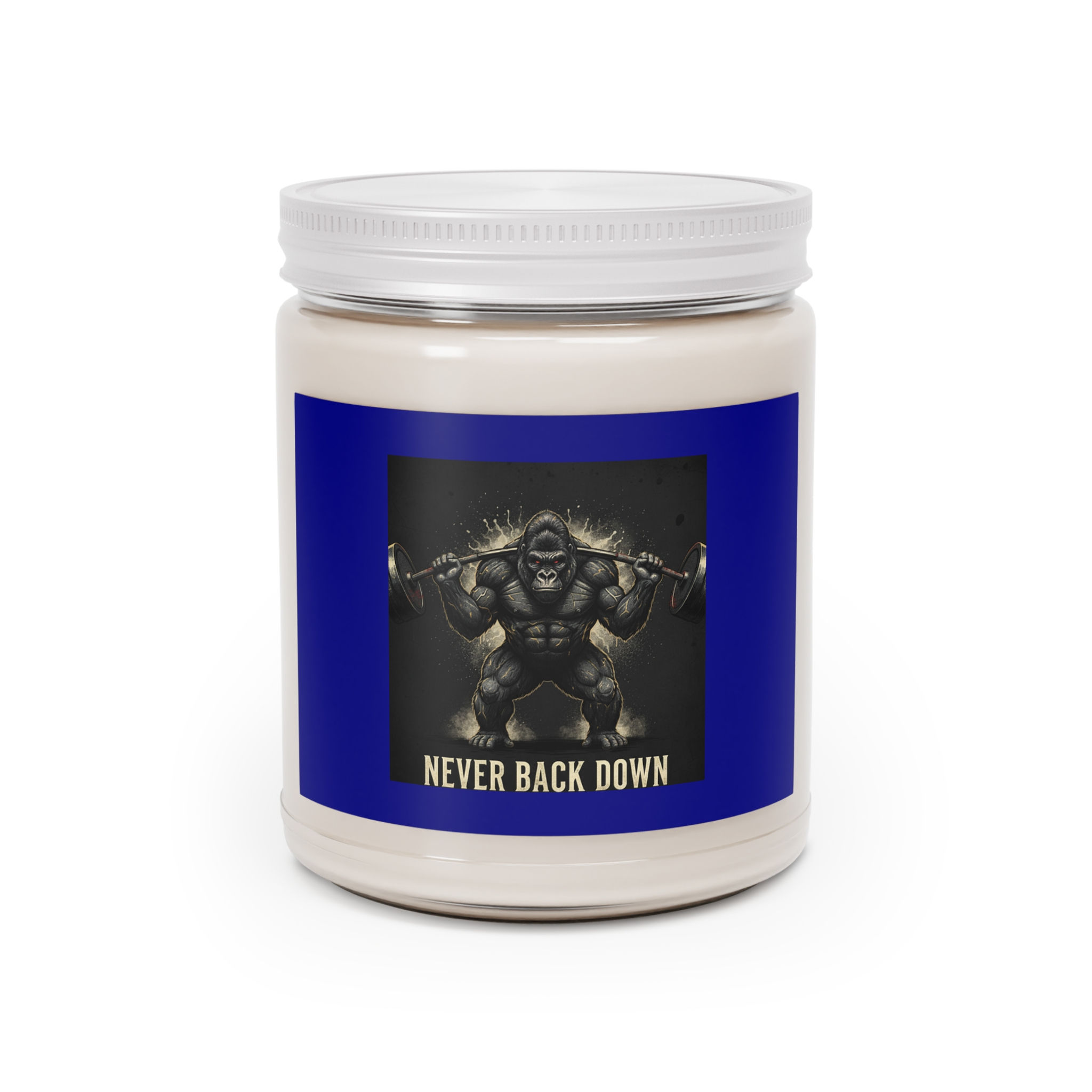 Gorilla Scented Candle – Never Back Down