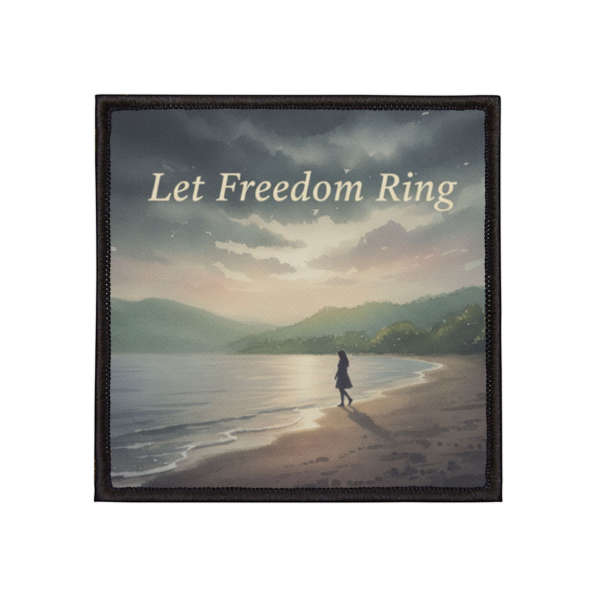 Let Freedom Ring Iron-On Patch – Room Decor