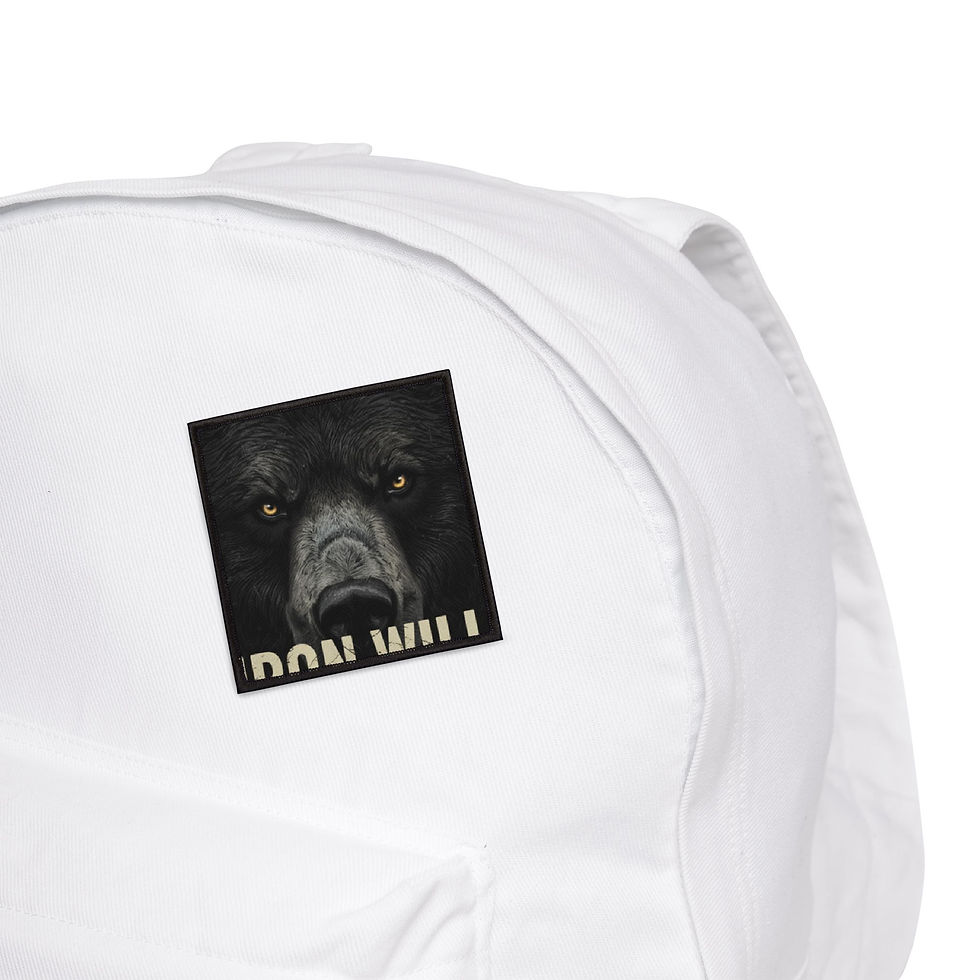 Thumbnail: Bear Iron-On Patch – Iron Will
