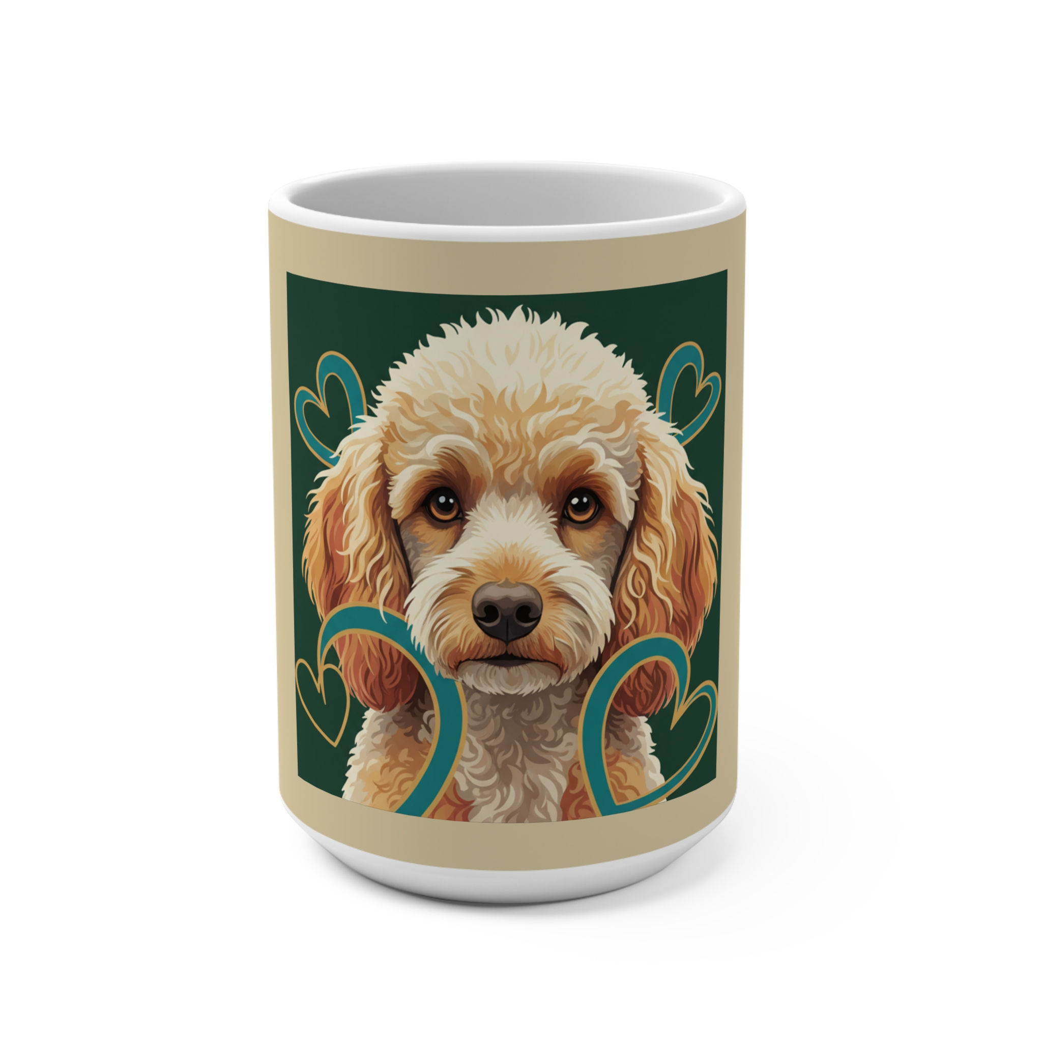 Poodle Mug 15oz – Love Has Four Paws