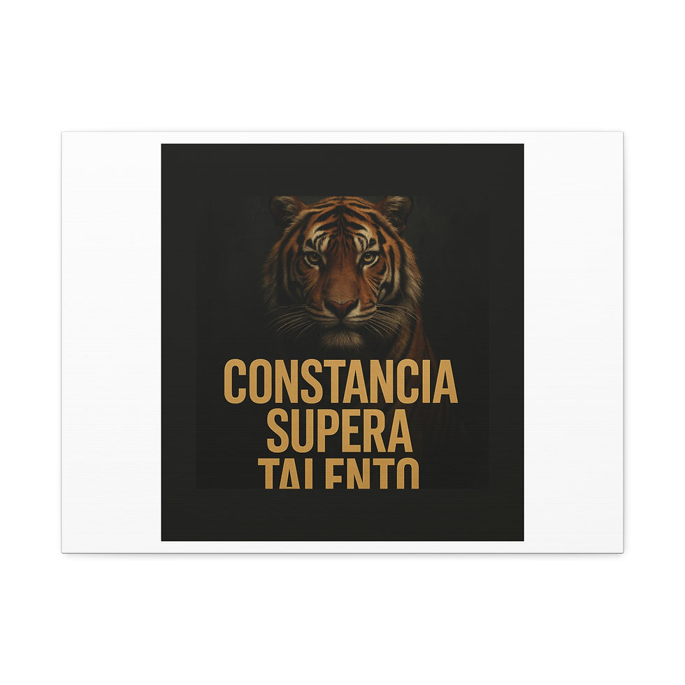 Thumbnail: Constancia supera talento | Stretched Canvas