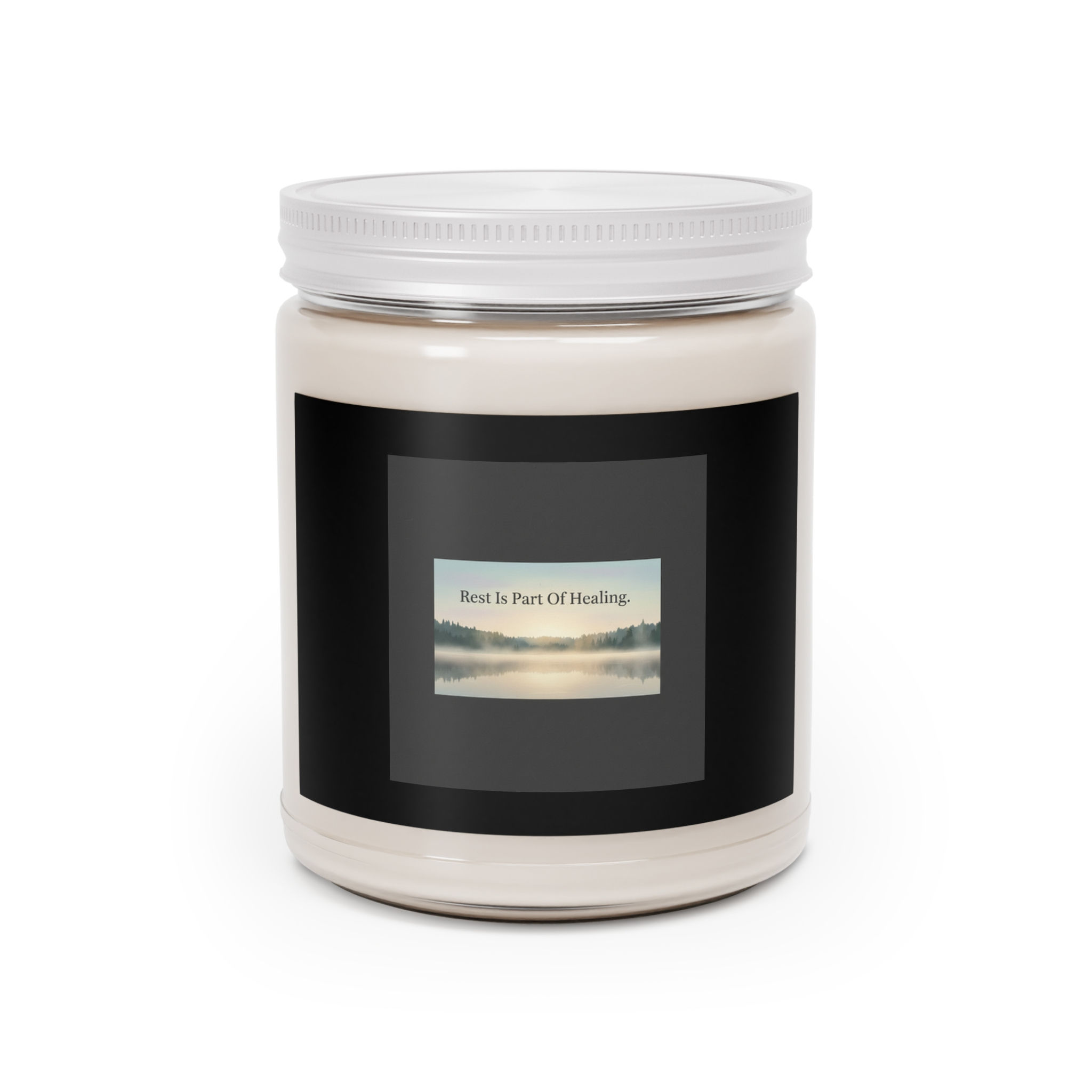 Rest is Part of Healing Scented Candle – Gift Idea