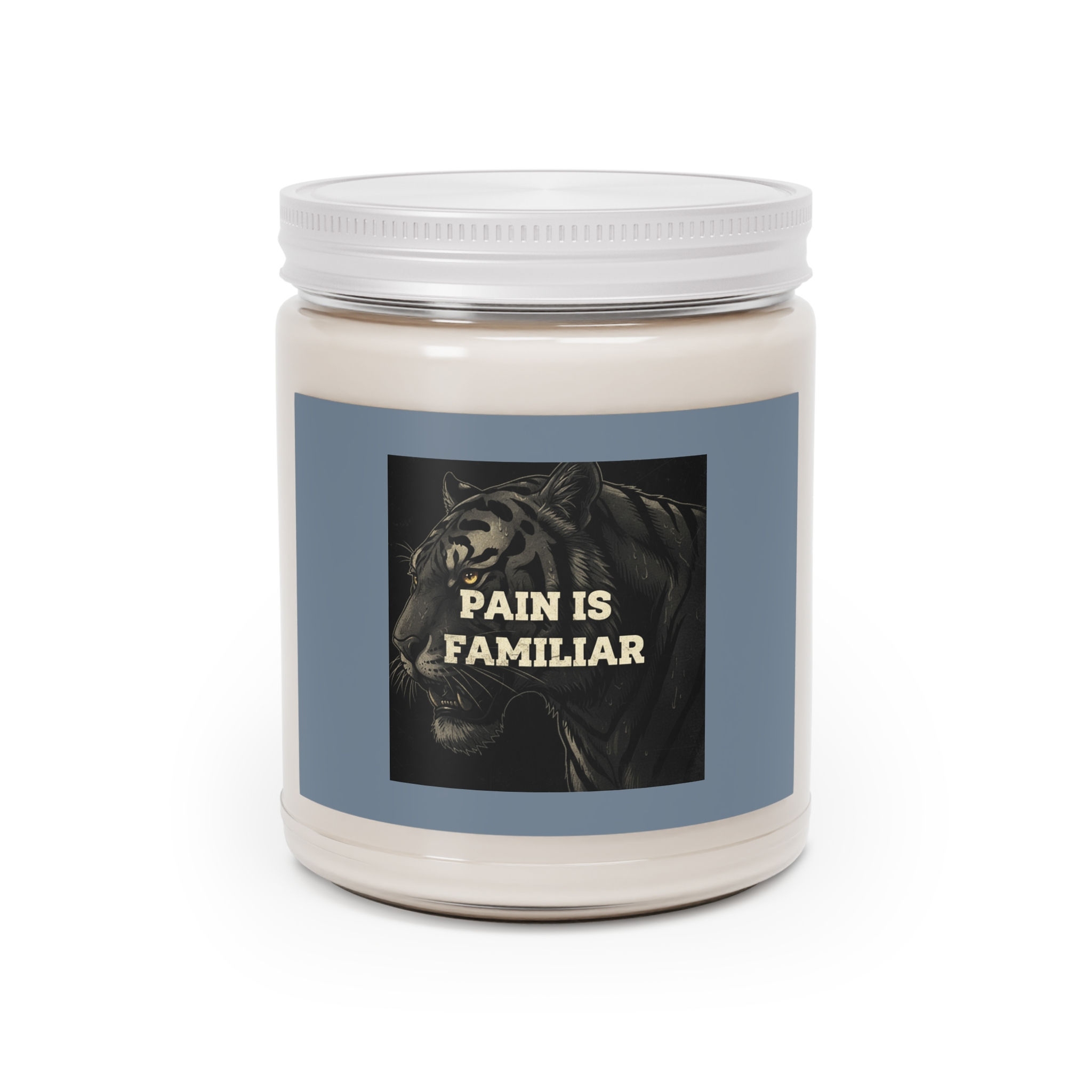 Tiger Scented Candle – Pain is Familiar