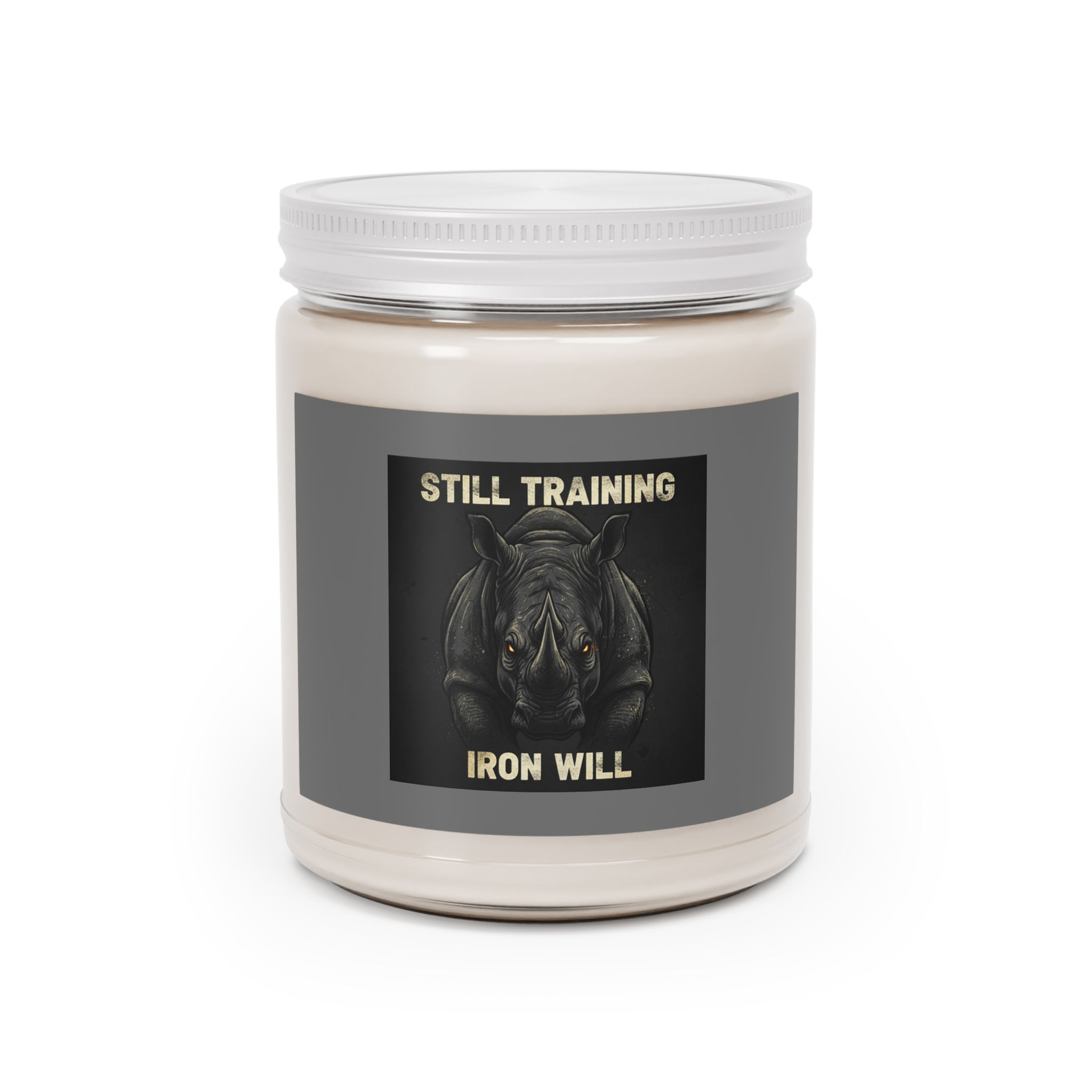 Rhino Scented Candle – Still Training Iron Will