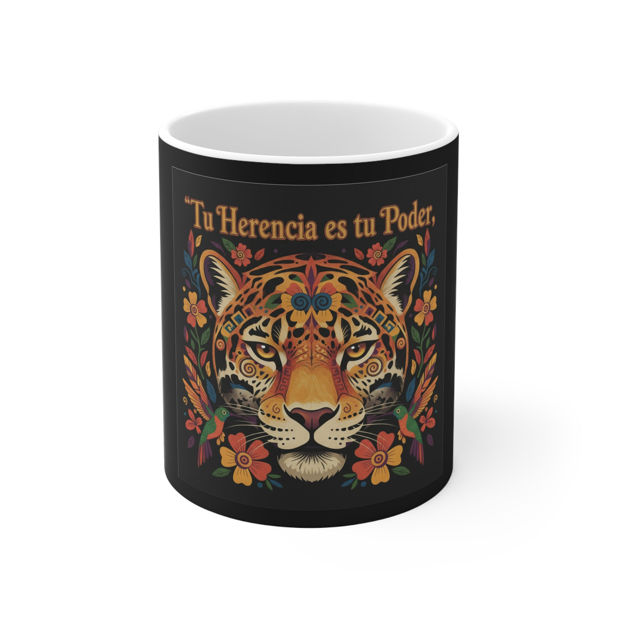 Jaguar Mug 11oz – Tu Herencia es Tu Poder