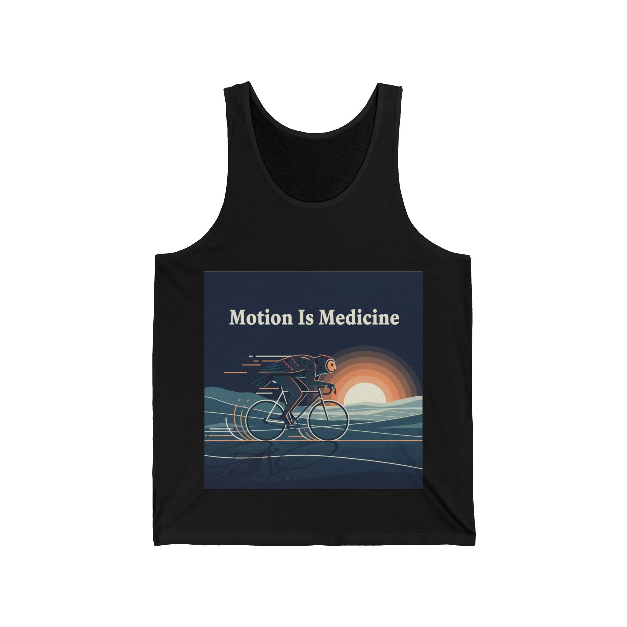 Owl Tank Top – Motion is Medicine