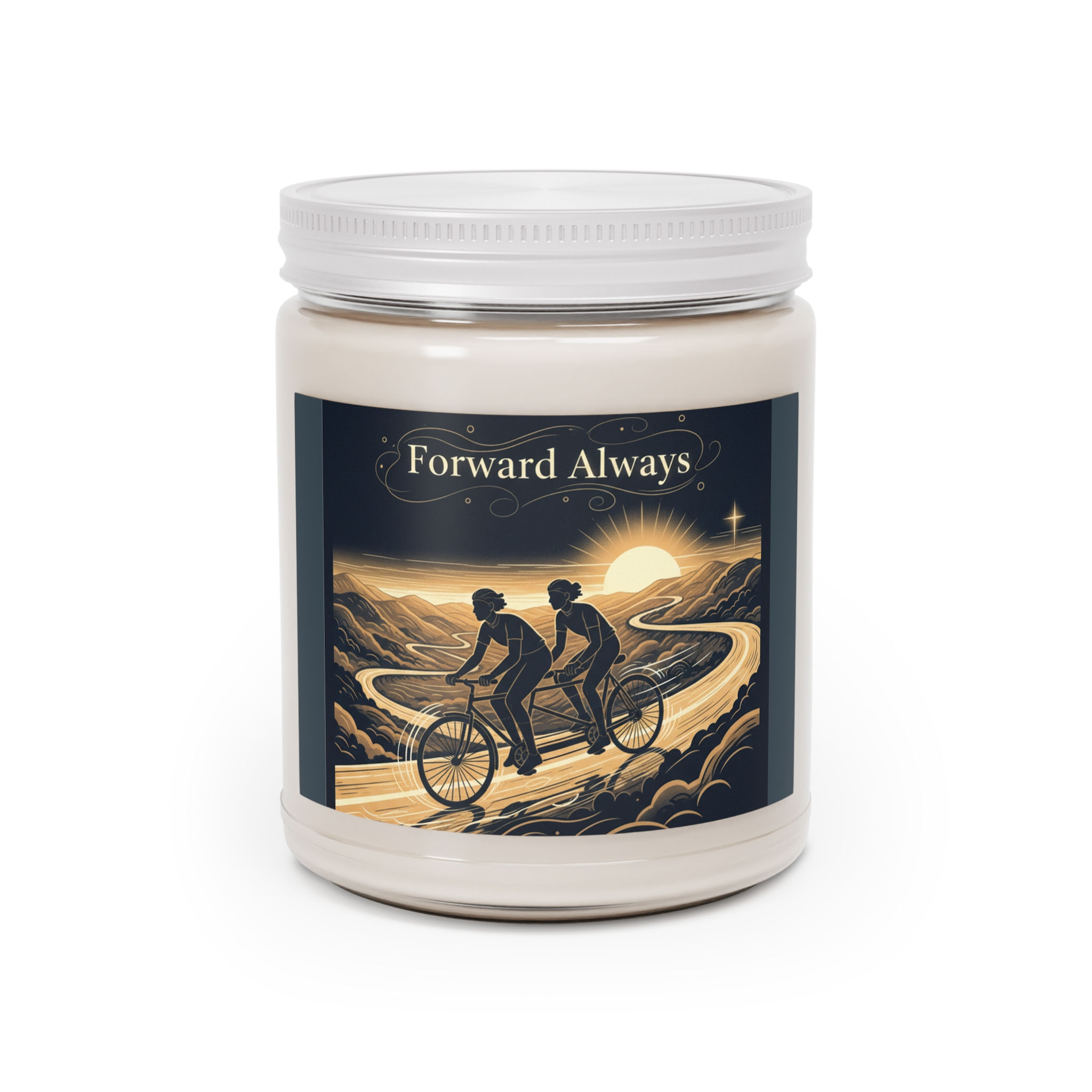 Cycling Scented Candle – Forward Always