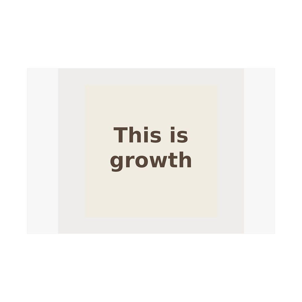 Thumbnail: This is growth - Poster