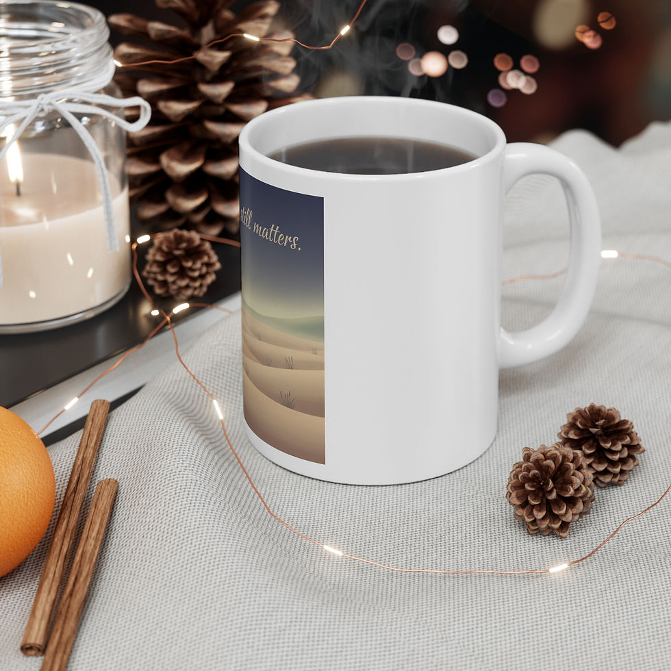 Thumbnail: Bird In Desert Mug 11oz – This Season Still Matters