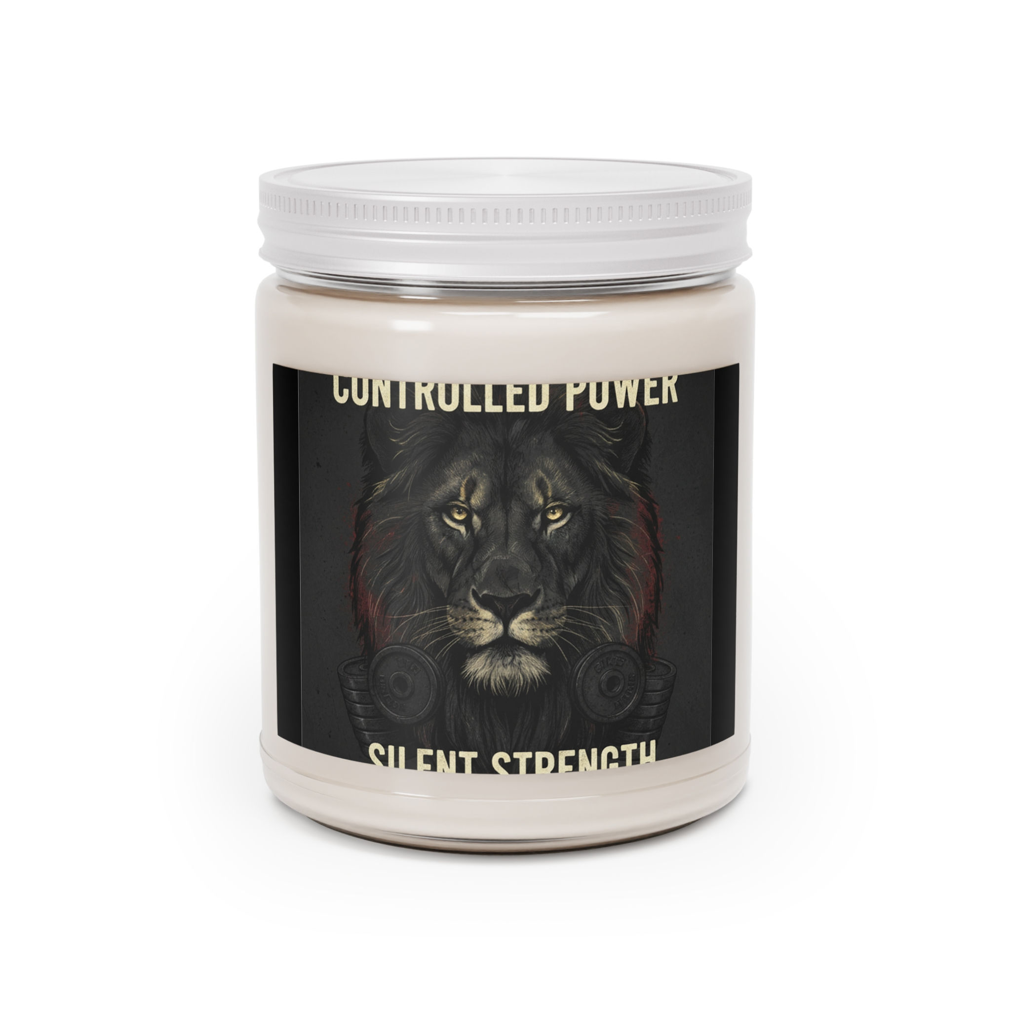 Lion Scented Candle – Controlled Power Silent Strength