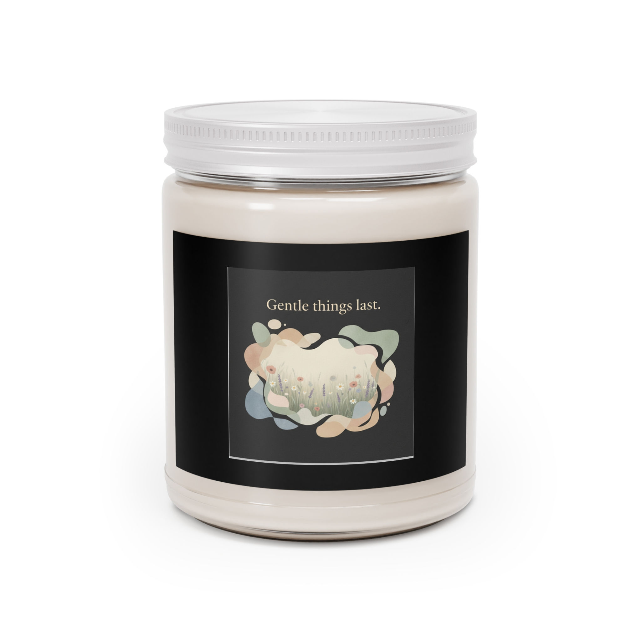 Shapes Meadow Scented Candle – Gentle Things Last