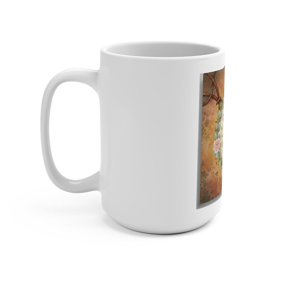 Thumbnail: Bee Mug 15oz – Every Flower Blooms in Its Own Time