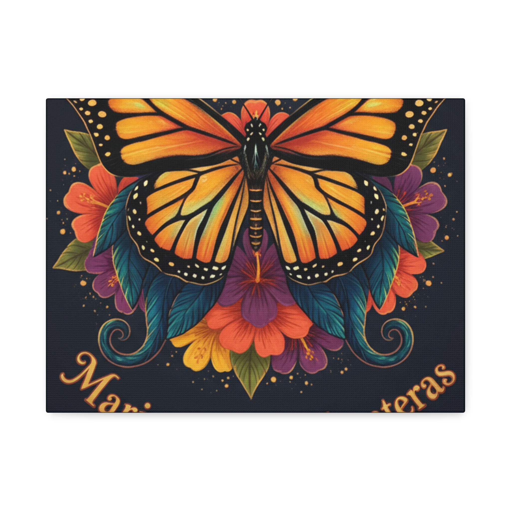 Butterfly Canvas Print – Mariposa Sin Fronteras
