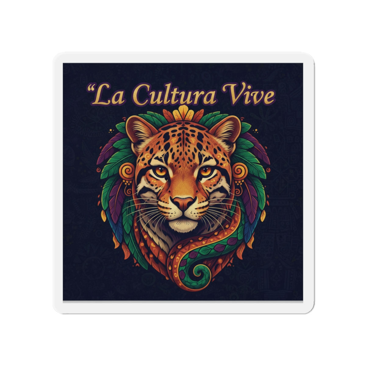 La Cultura Vive Die-Cut Magnet – Gift Idea