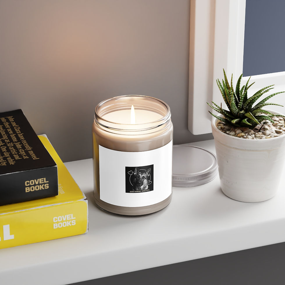 Thumbnail: German Shepherd Scented Candle – Good Humans Good Pets