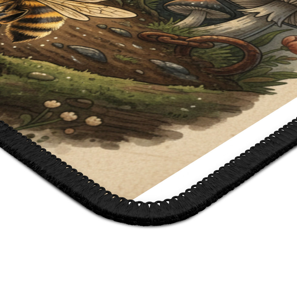 Thumbnail: Honeybee Mouse Pad – Grow Where You Are Planted