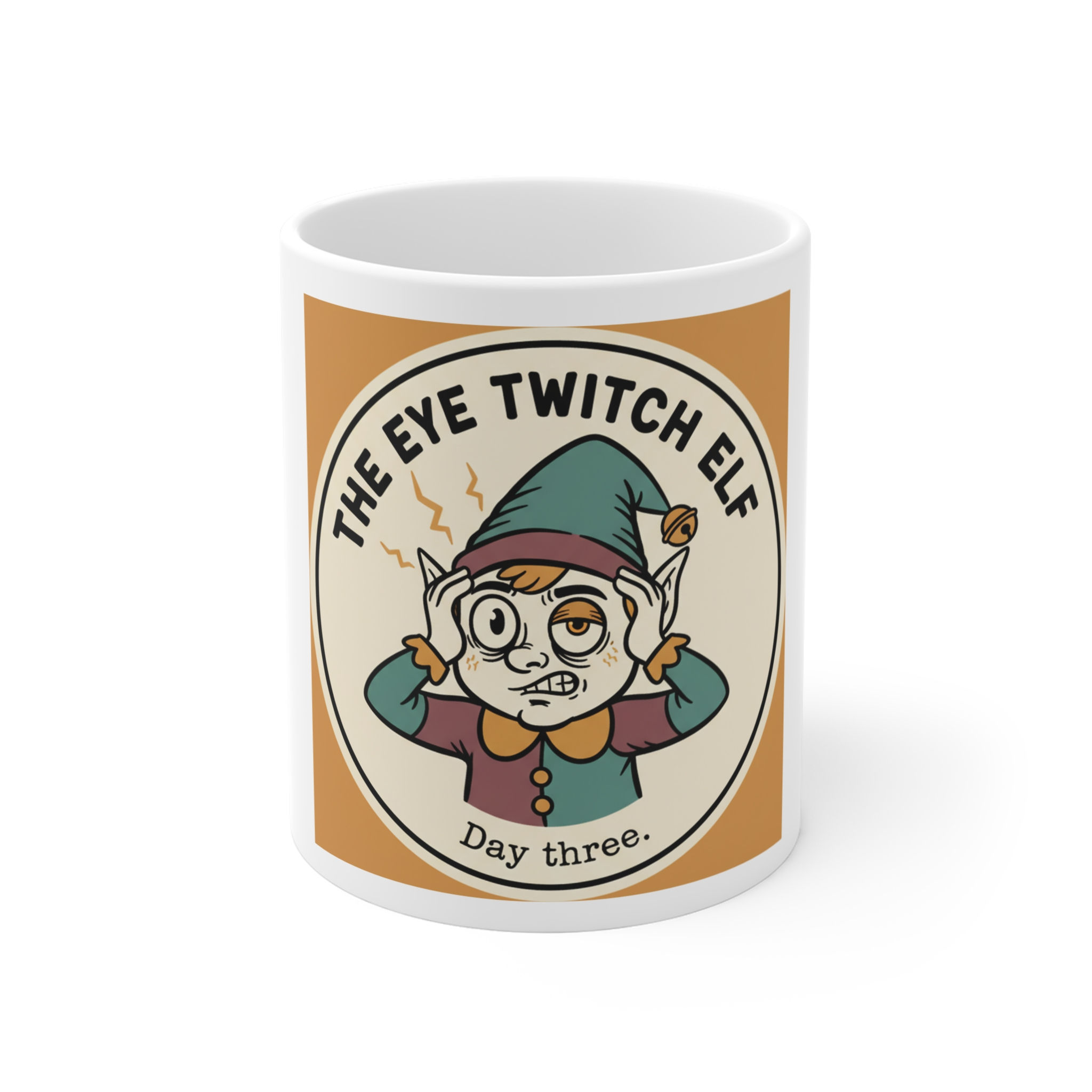Twitch Elf Mug 11oz – Day Three