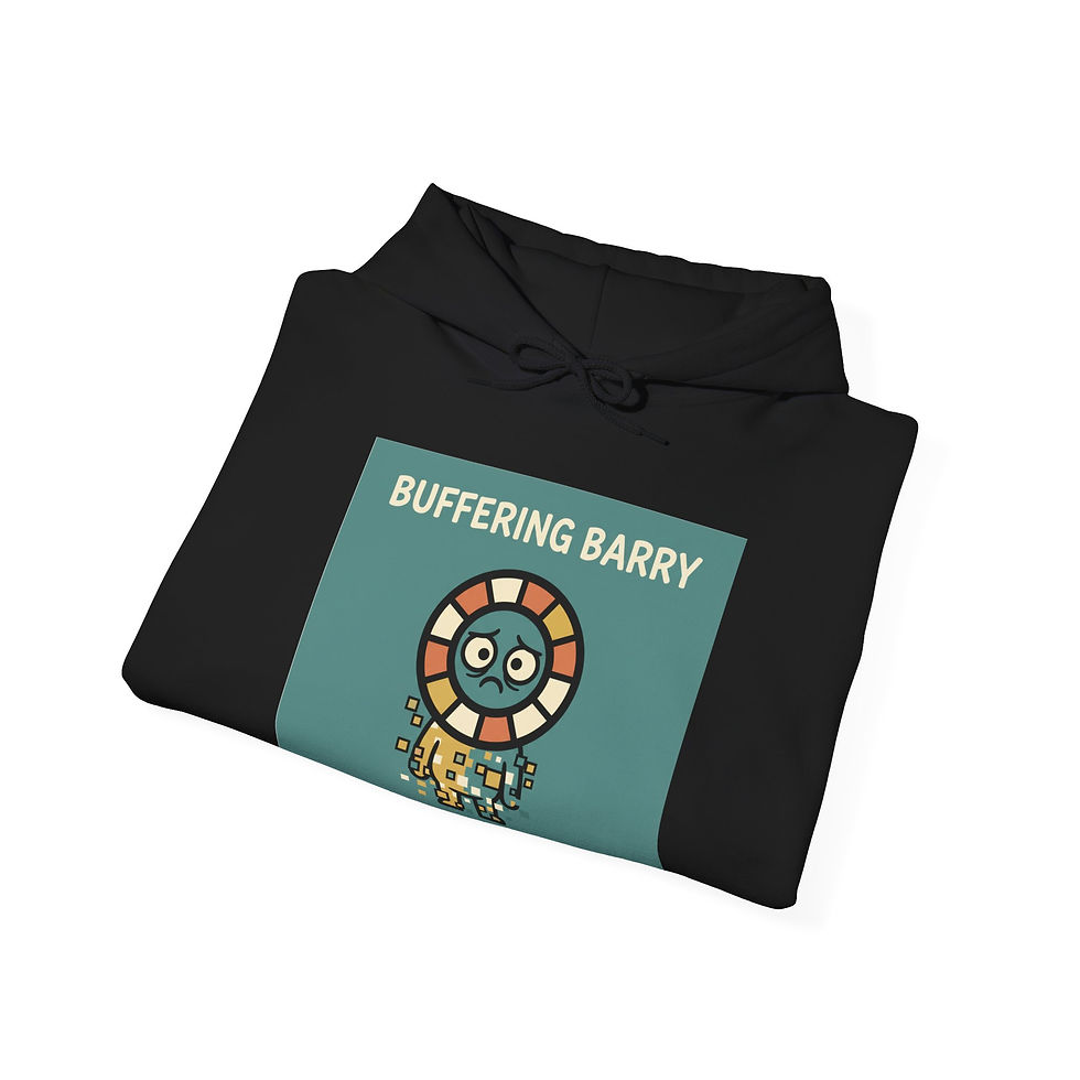 Thumbnail: Buffering Barry Hoodie – Buffering Barry