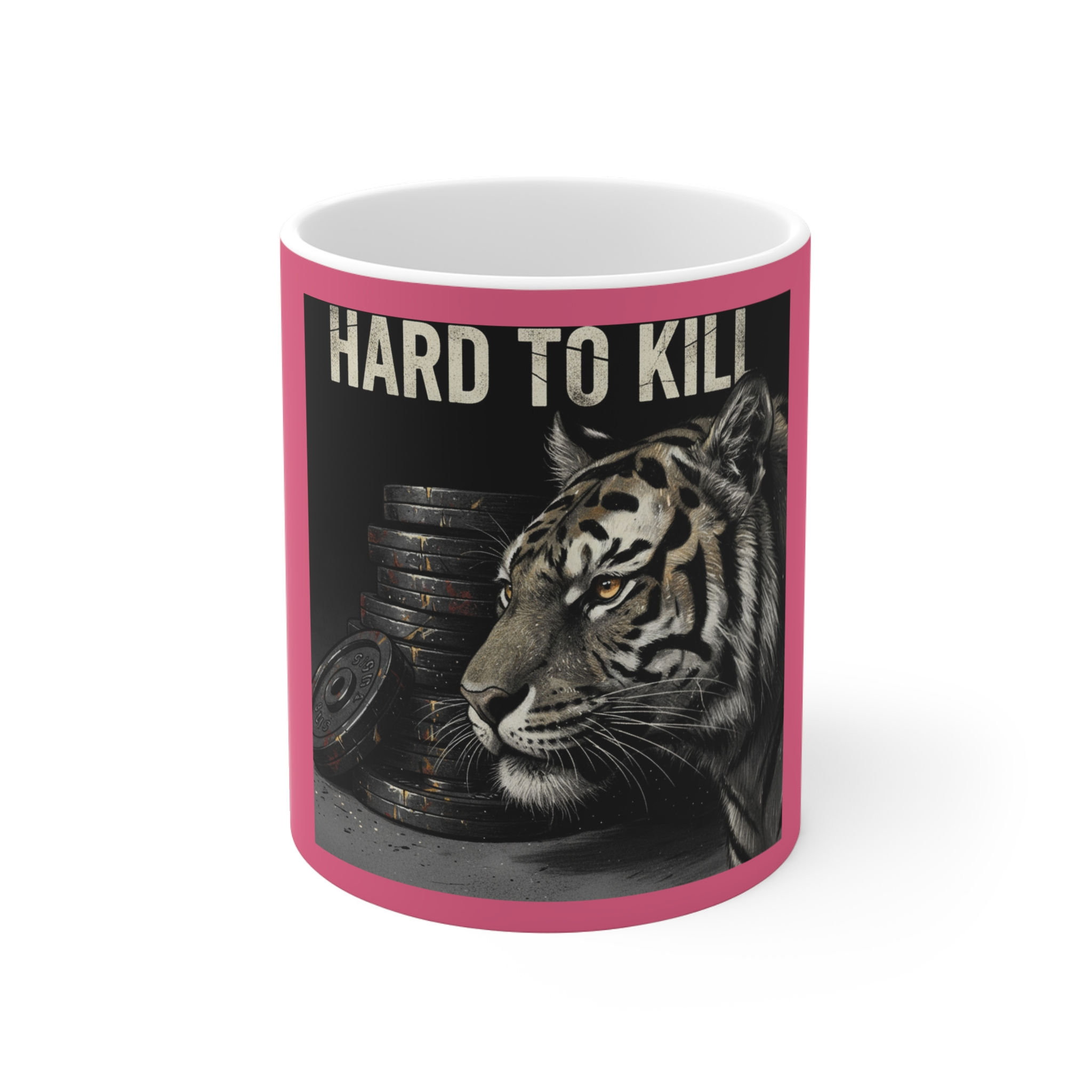 Tiger Mug 11oz – Hard to Kill