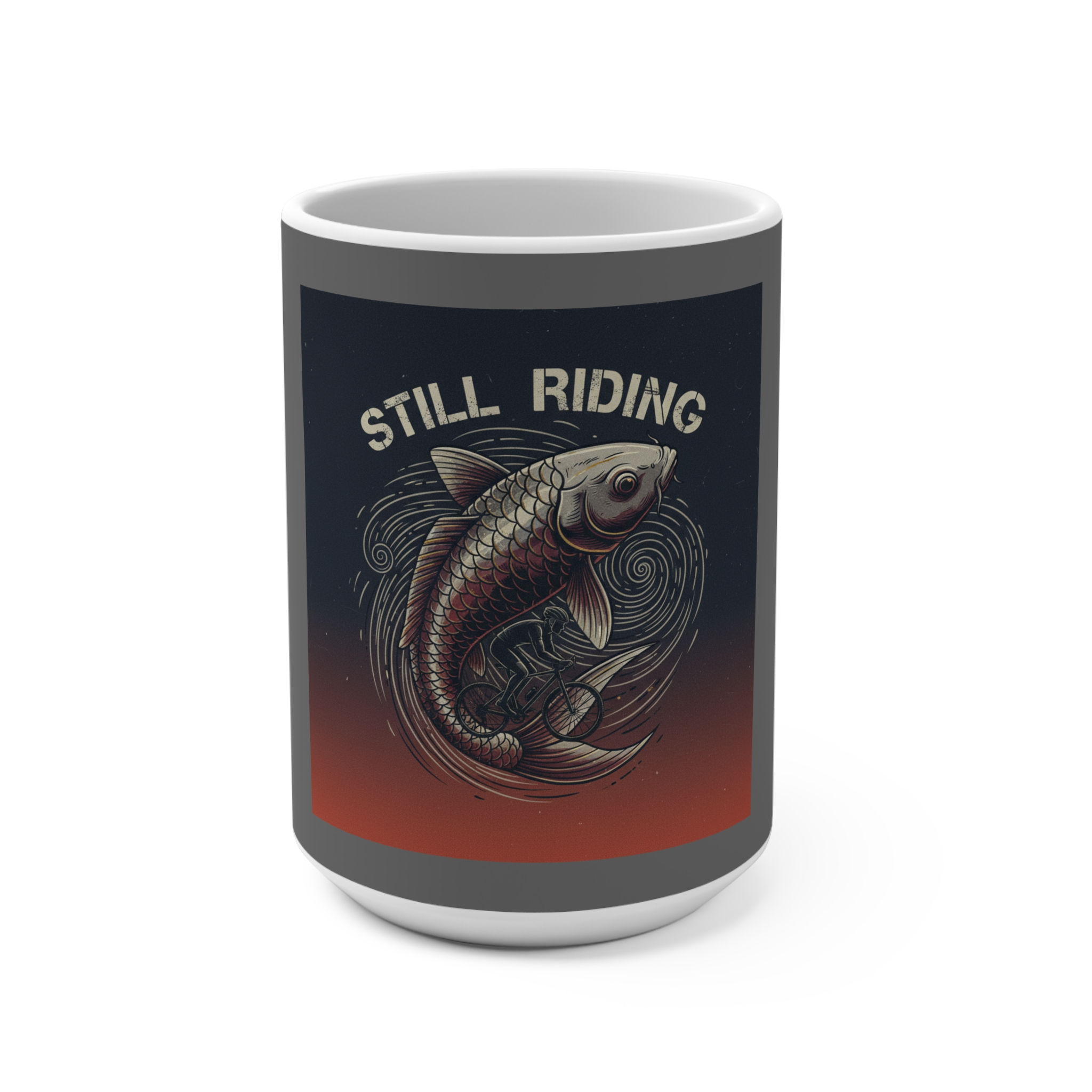 Koi Mug 15oz – Still Riding