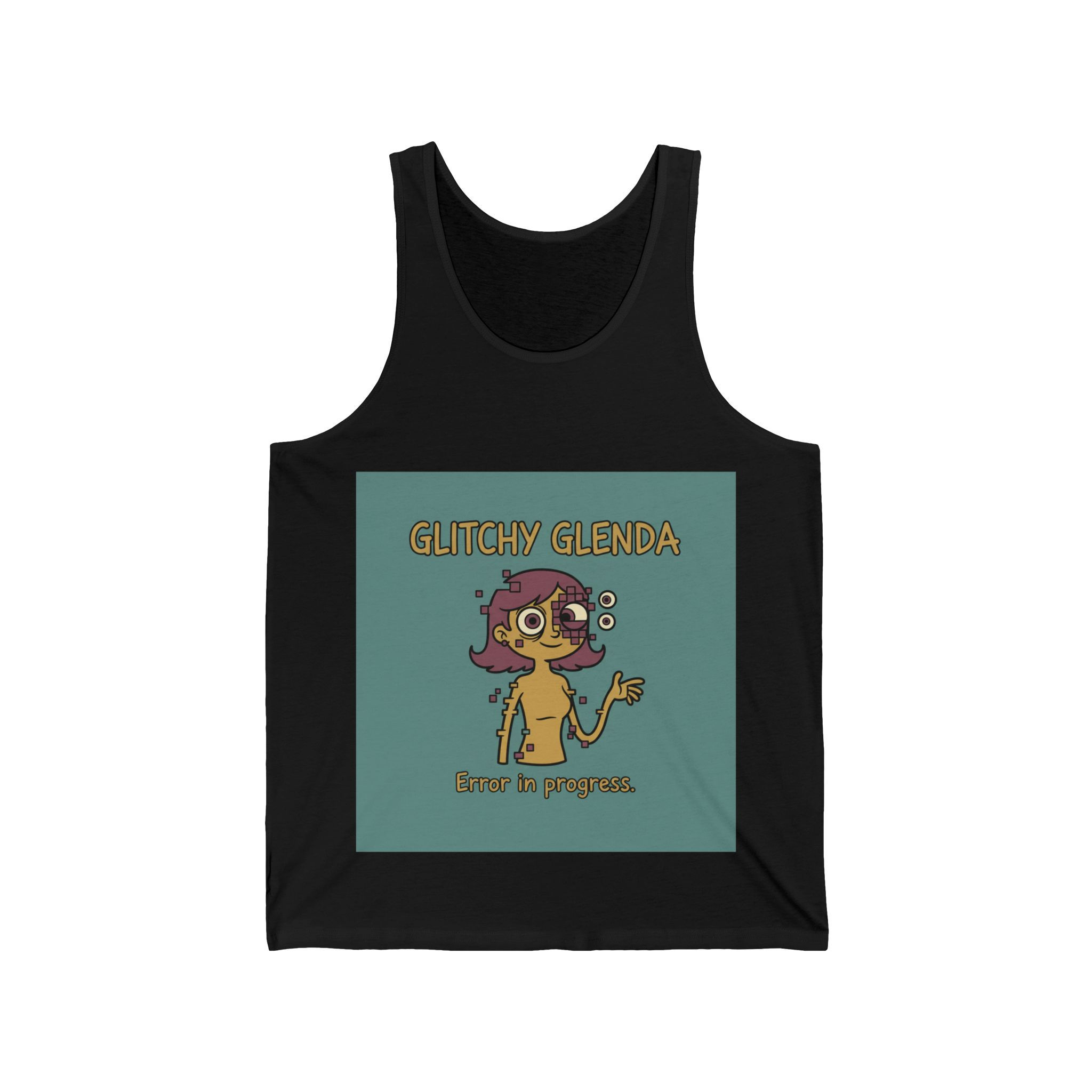 Glitchy Glenda Tank Top – Glitchy Glenda