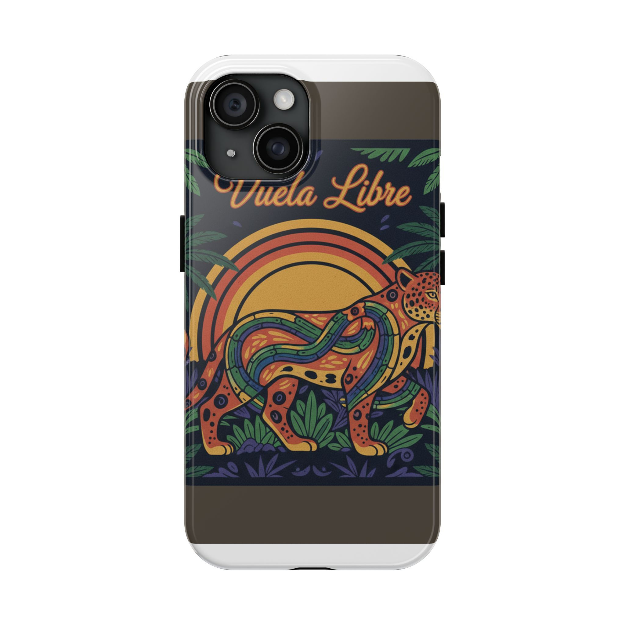 Jaguar With Feathered Serpent Tough Phone Case – Vuela Libre