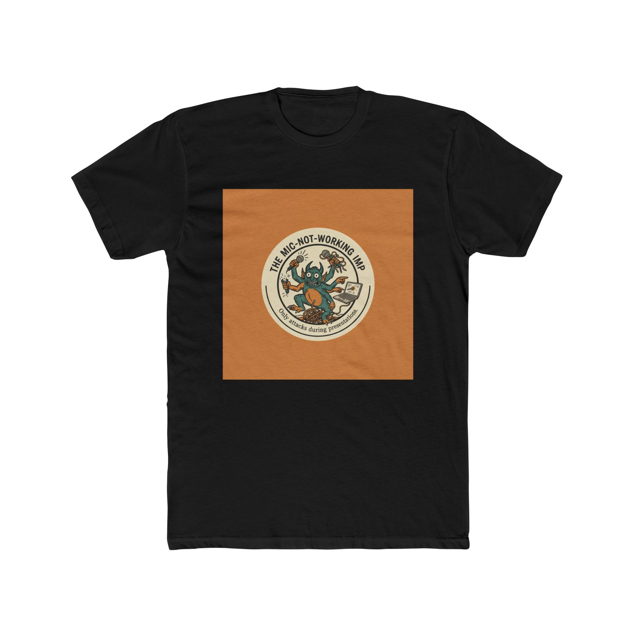 The Micnotworking Imp Unisex Tee – The Mic-not-working Imp