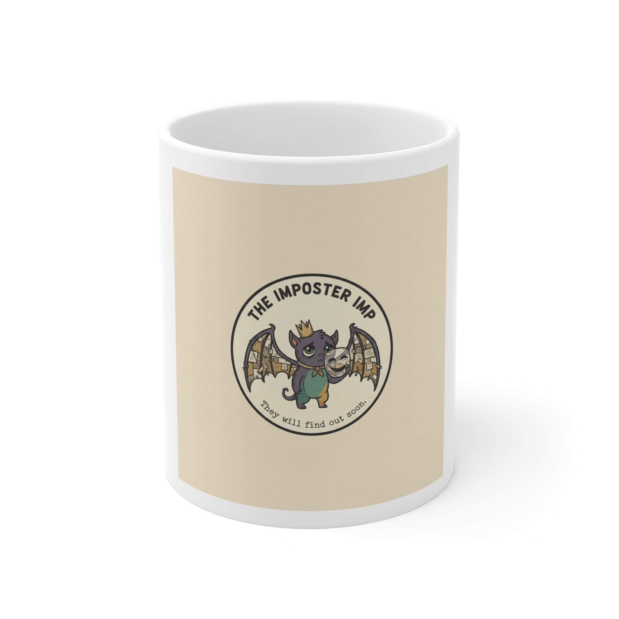 The Imposter Imp Mug 11oz – They Will Find Out Soon