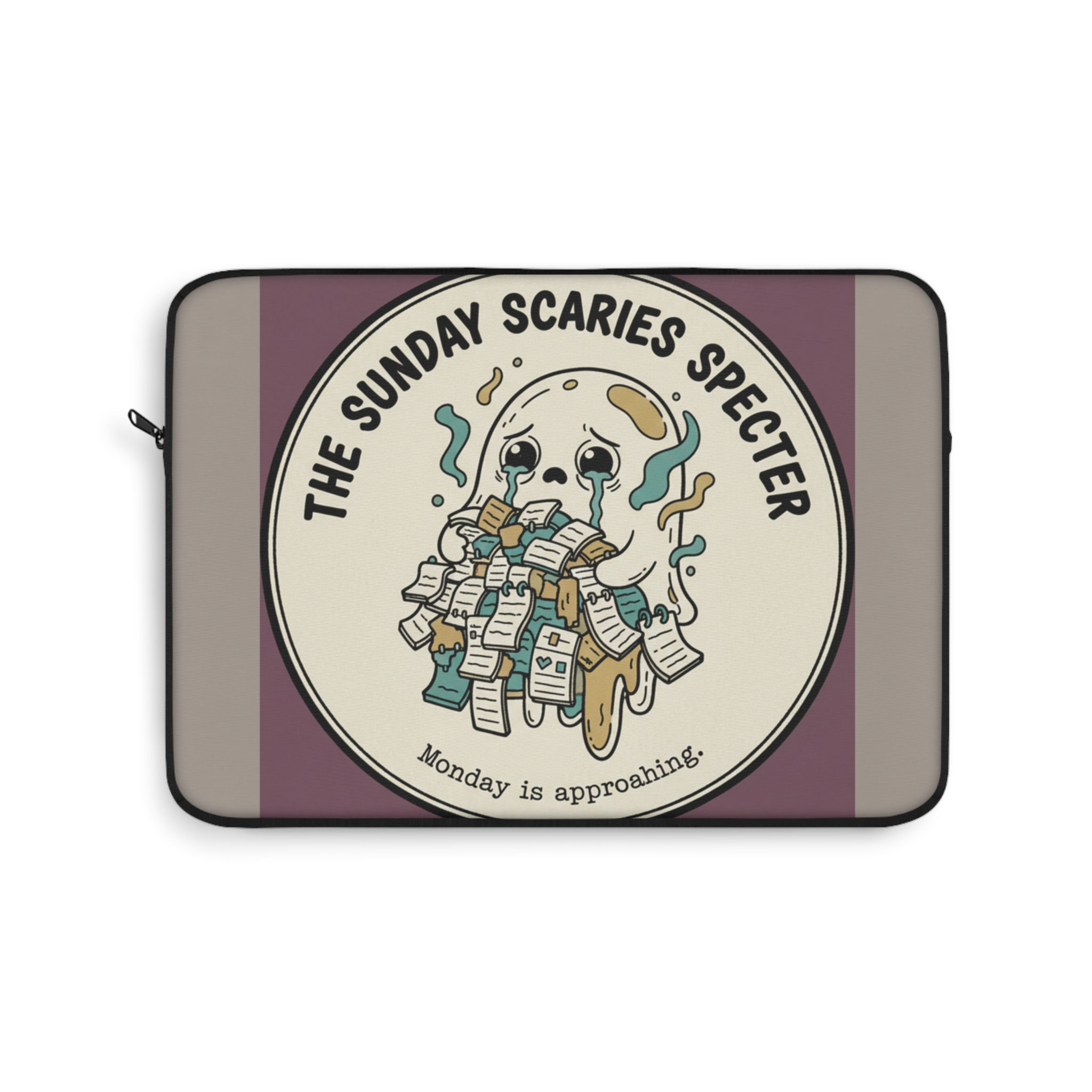 Sunday Scaries Specter Laptop Sleeve – The Sunday Scaries Specter Monday is App