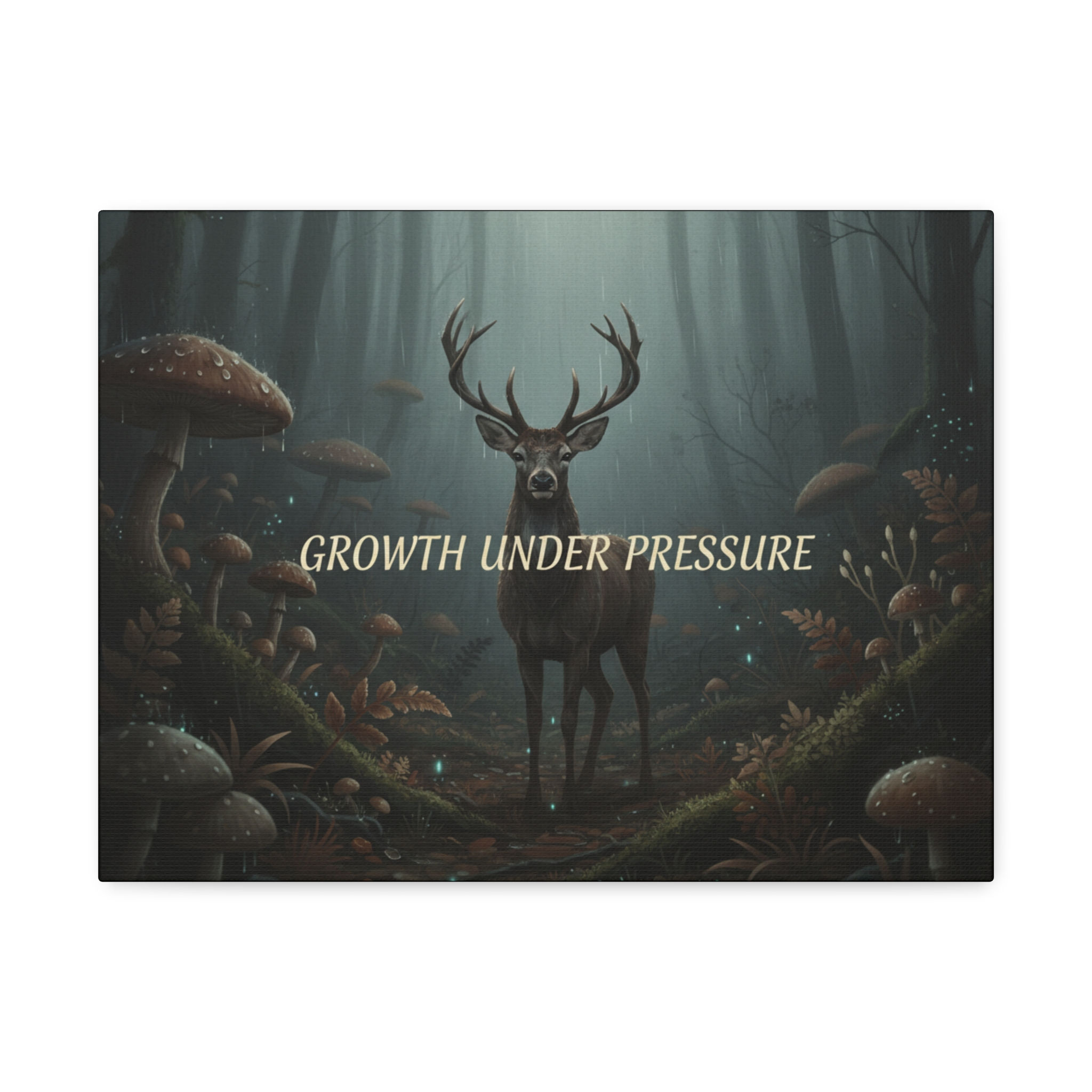 Deer Canvas Print – Growth Under Pressure