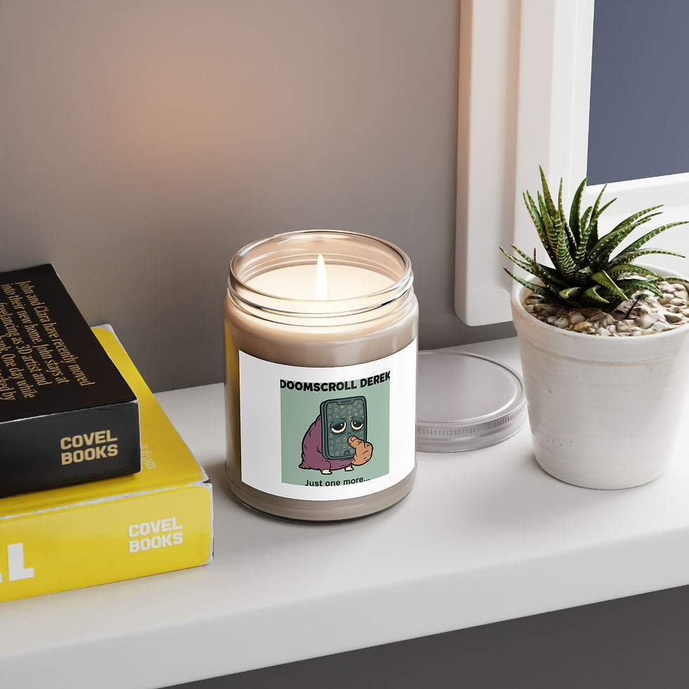 Thumbnail: Doomscroll Derek Scented Candle – Doomscroll Derek