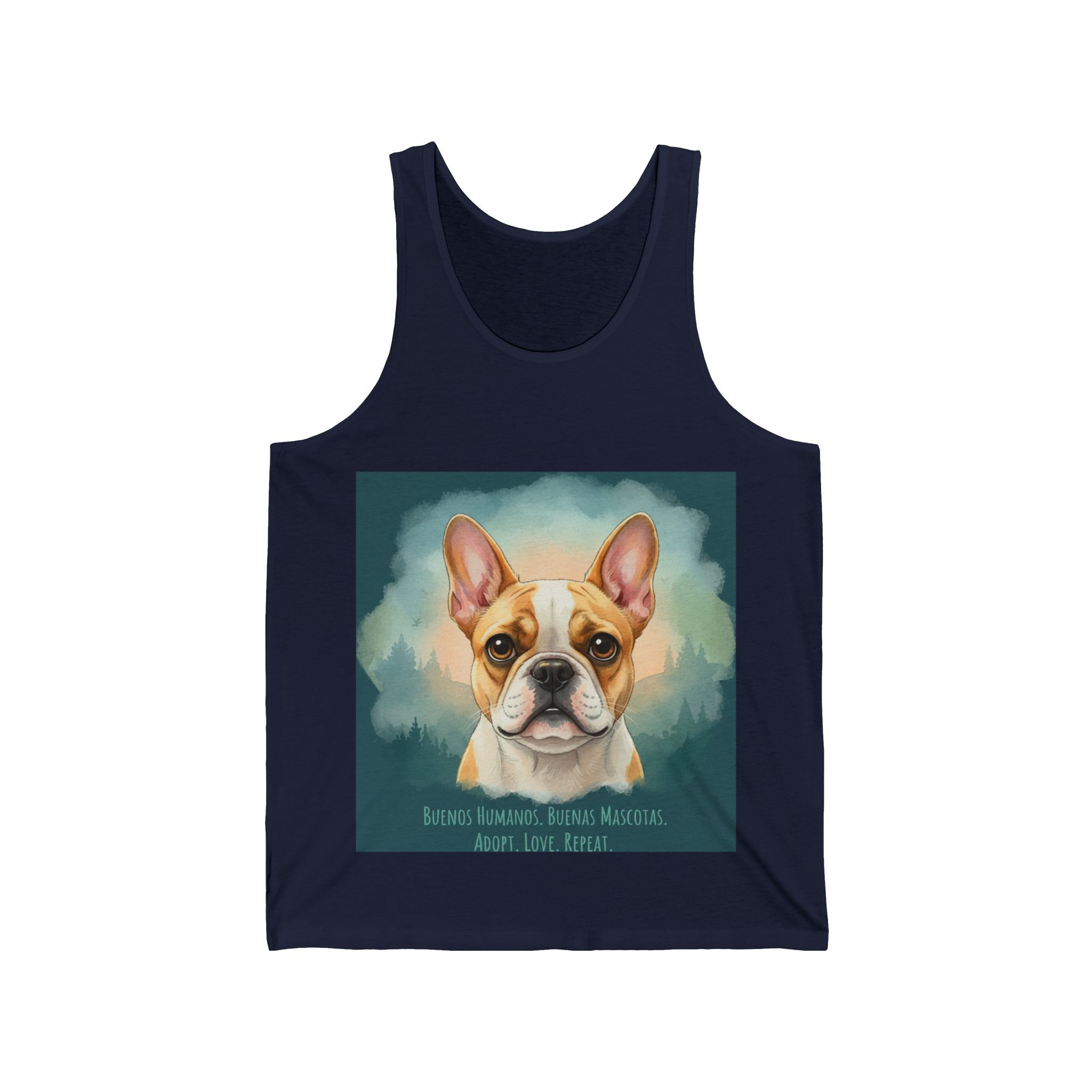French Bulldog Gentle Tank Top – Dog Lover Gift