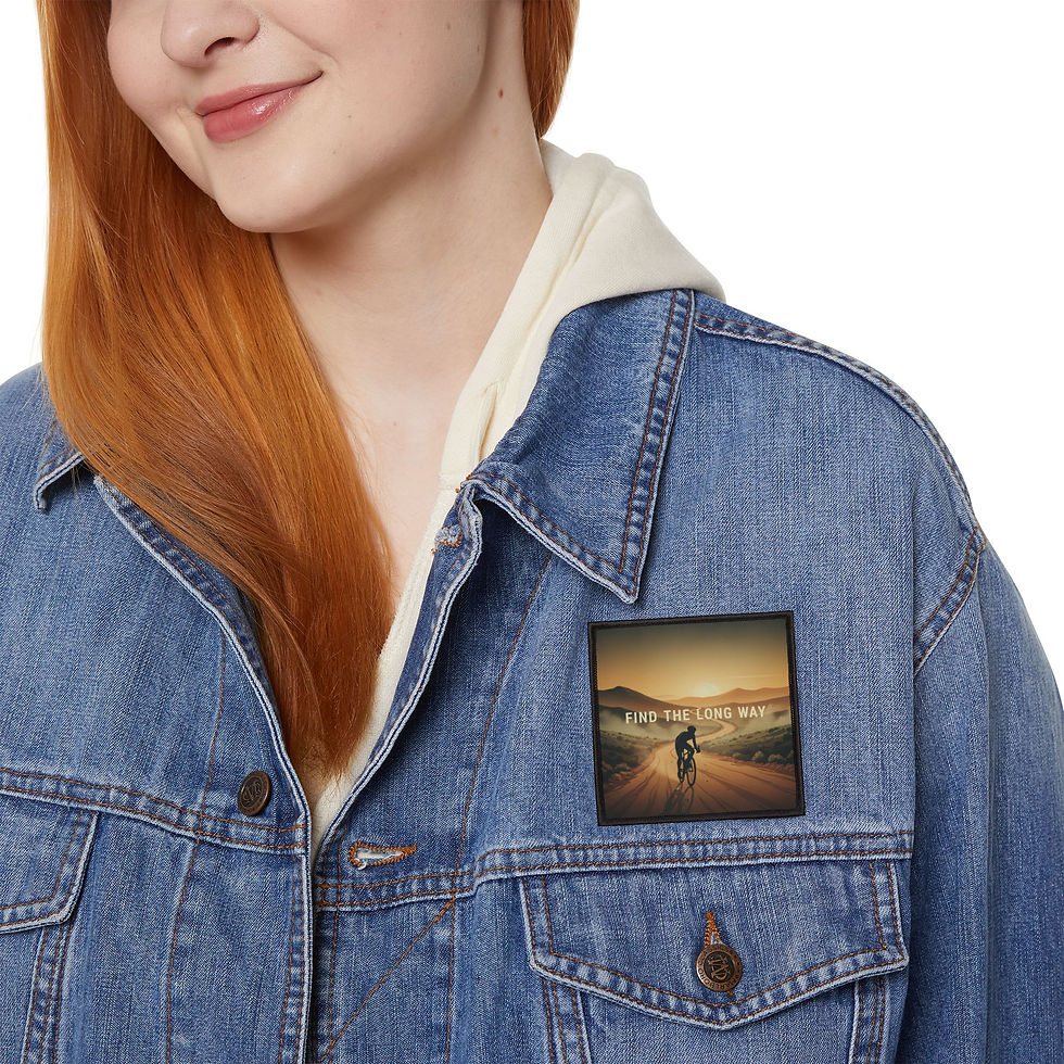 Thumbnail: Find the Long Way Iron-On Patch – Gift Idea