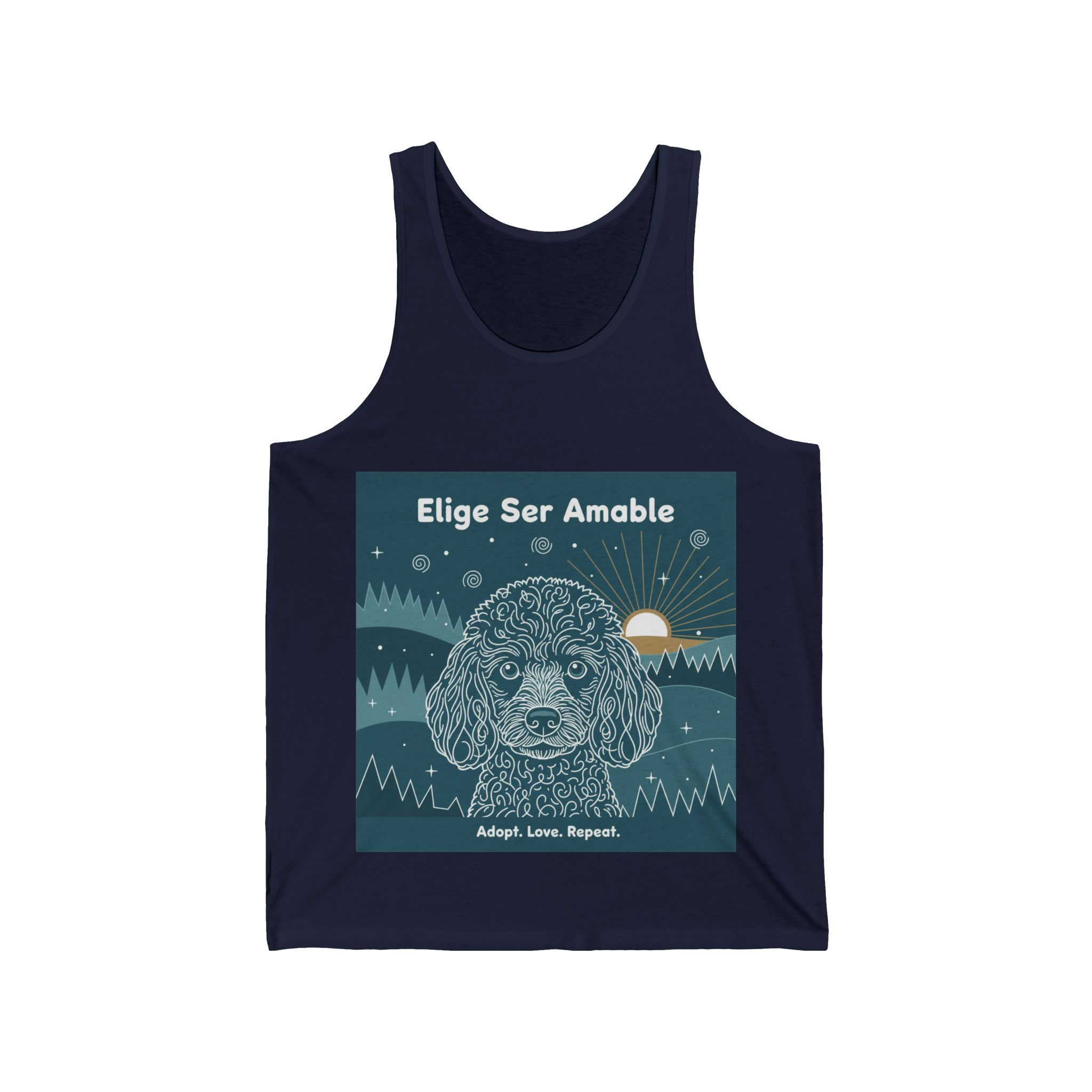 Dog Tank Top – Elige Ser Amable