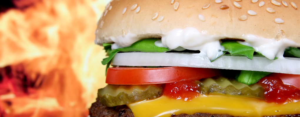 Arranged Food and Objects