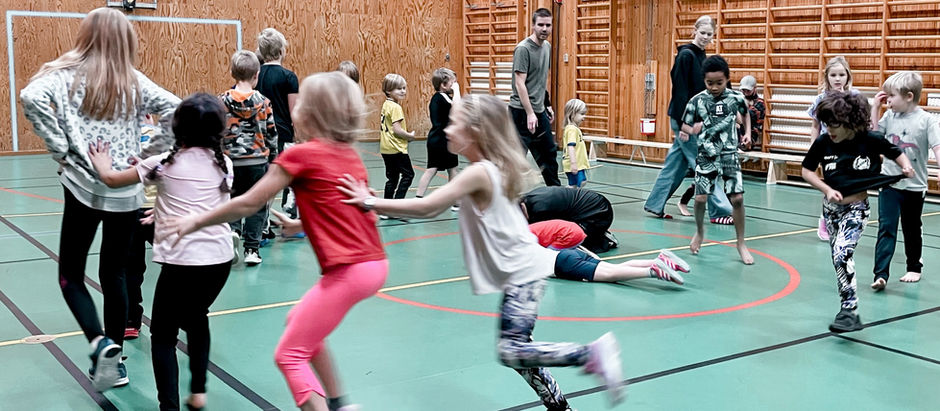 Nu kör vi igång säsongens barngympa