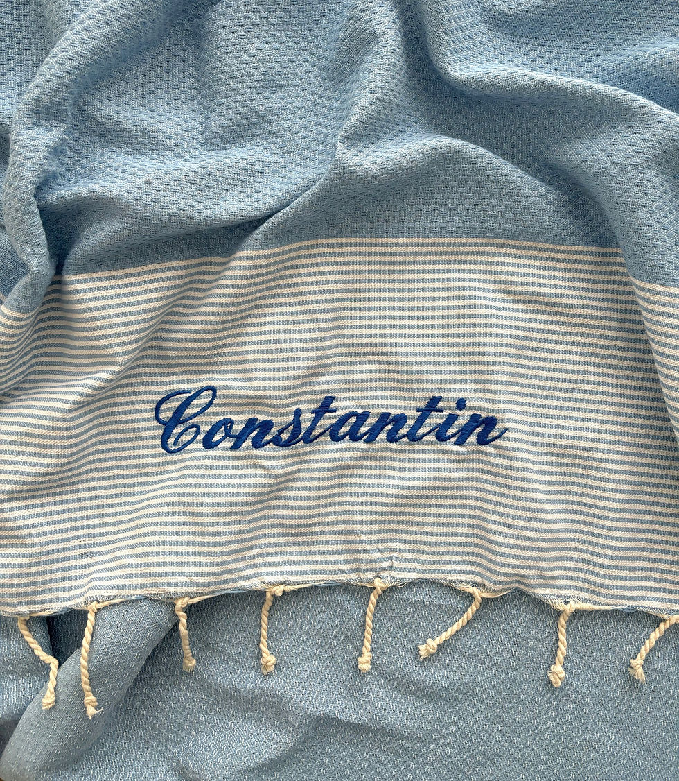 Miniature : Fouta de plage à rayures - adulte